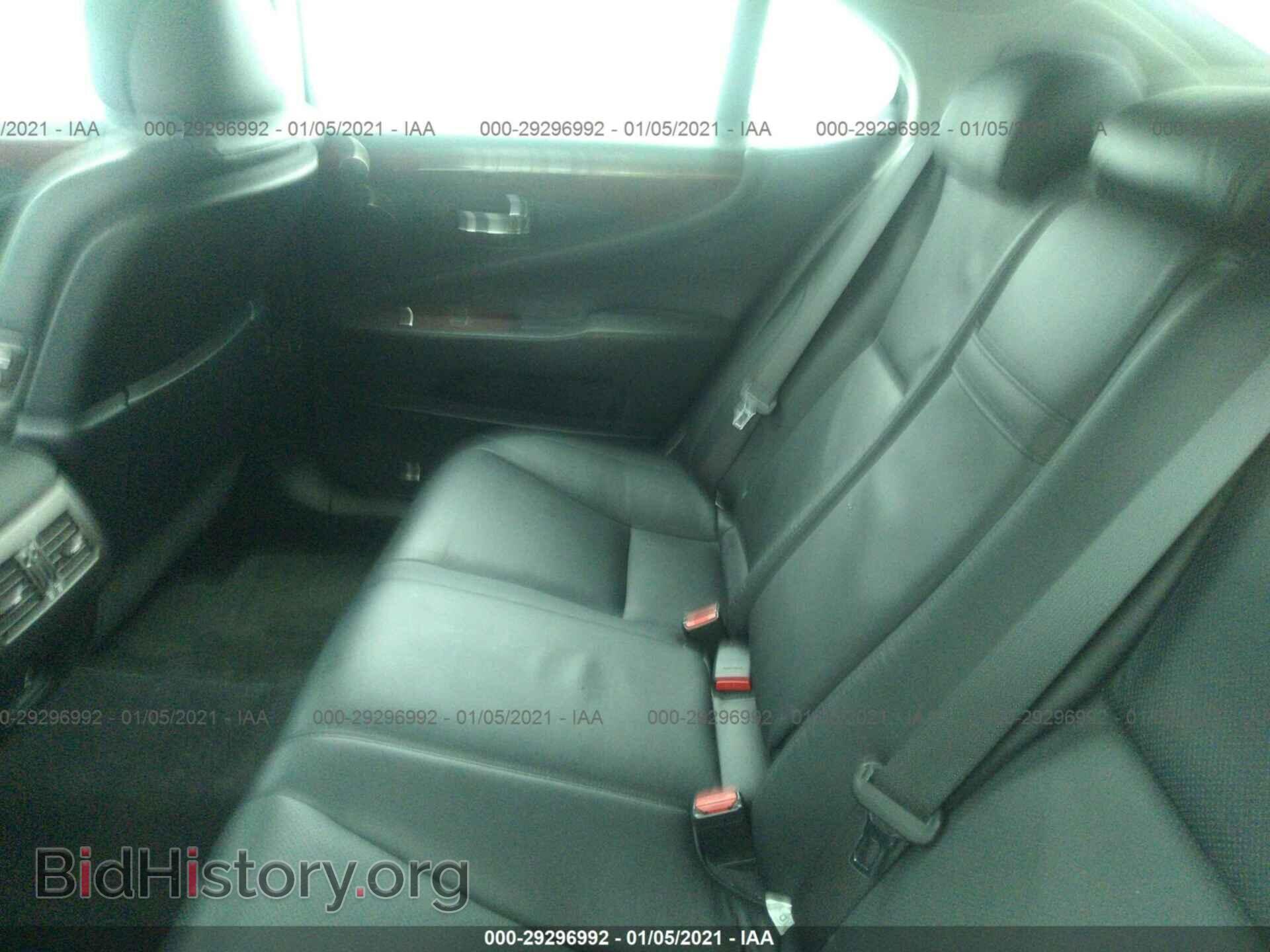 2009 LEXUS LS 460 - VIN: JTHCL46F895002617 - Фото 8