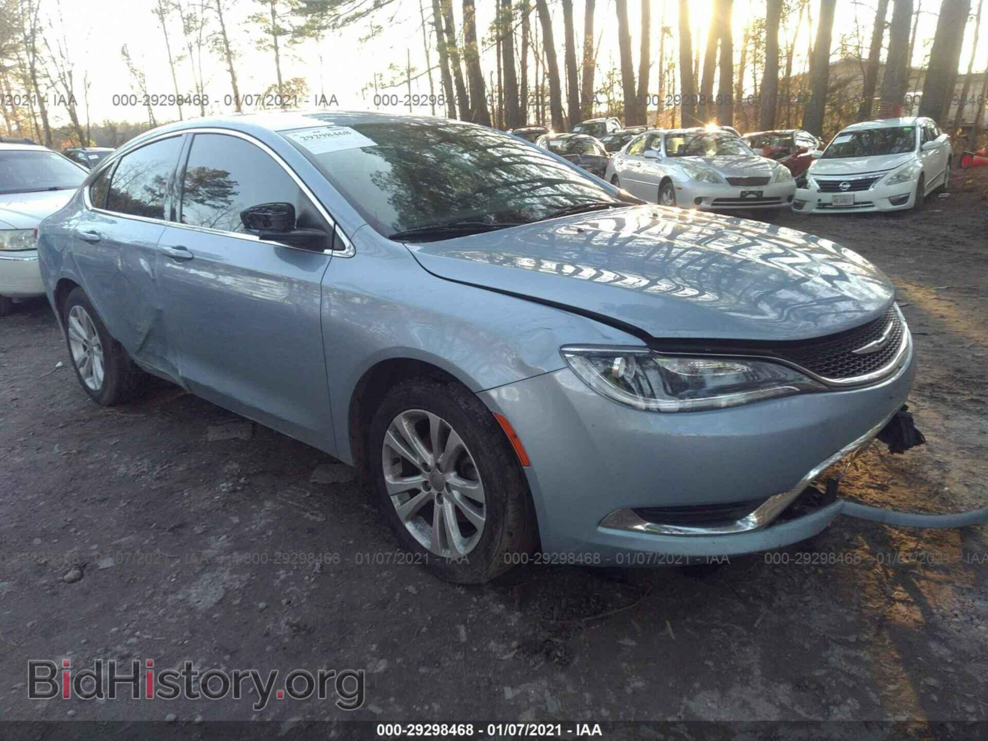 Фотография 1C3CCCAB0FN708755 - CHRYSLER 200 2015