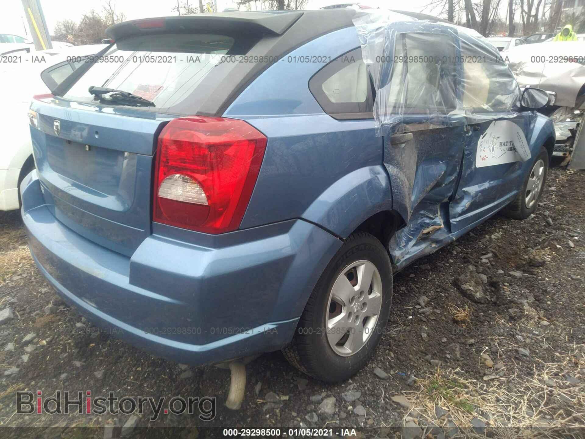 2007 DODGE CALIBER - VIN: 1B3HB28B27D127156 - Фото 4