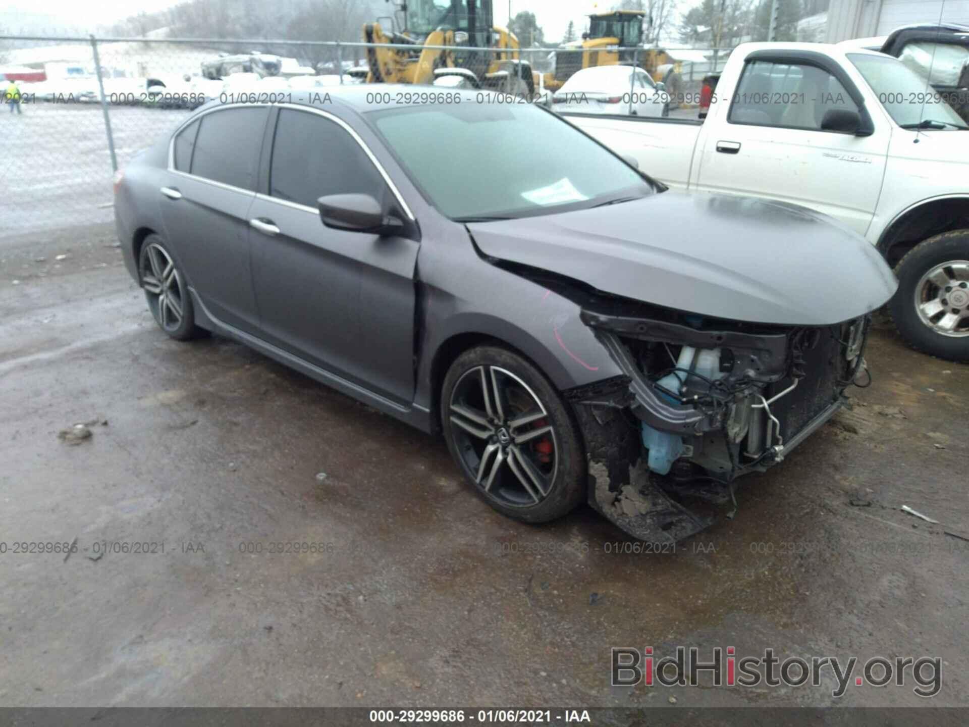 Photo 1HGCR2F10HA259416 - HONDA ACCORD SEDAN 2017