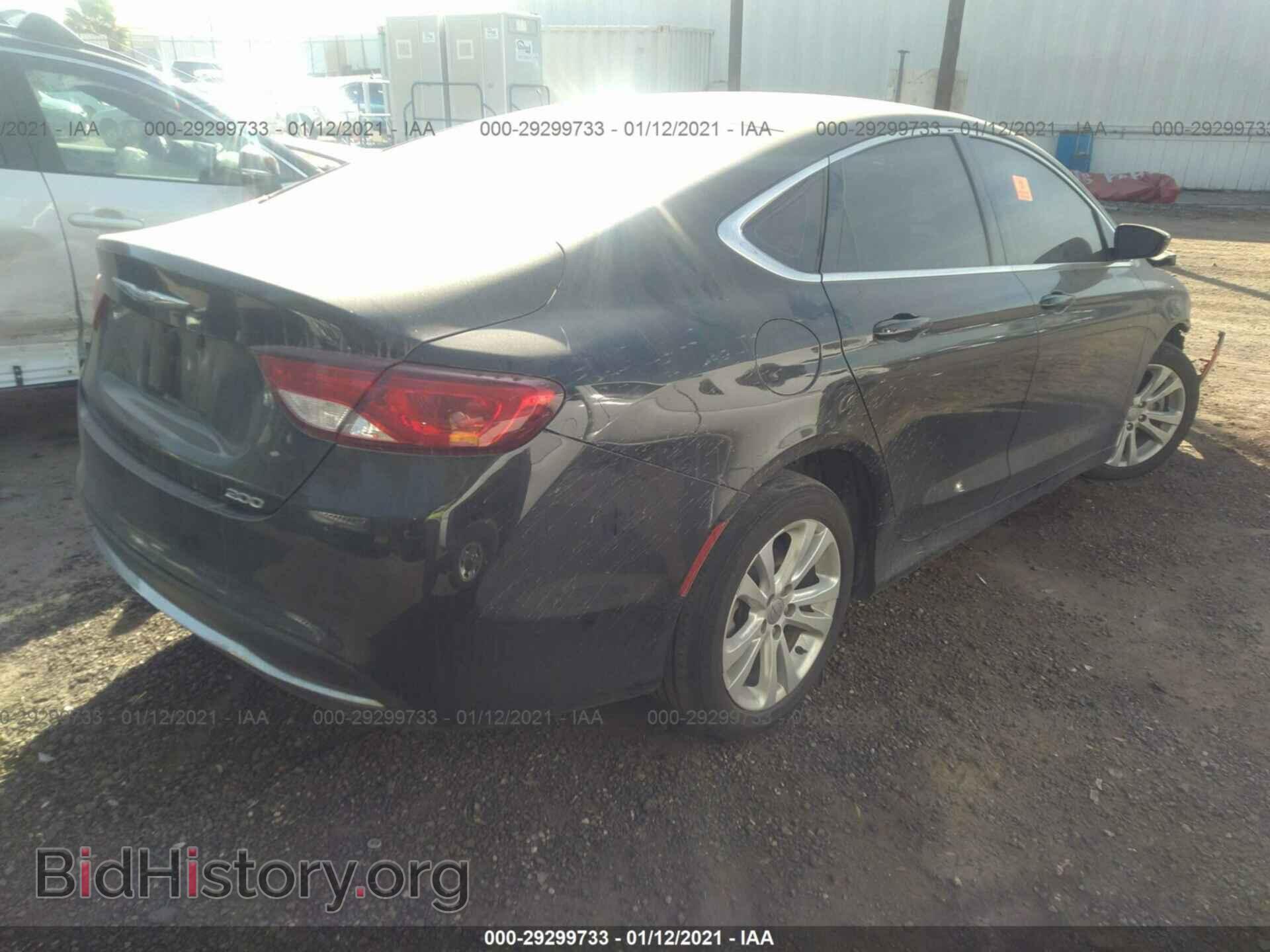 2016 CHRYSLER 200 - VIN: 1C3CCCAB0GN139164 - Фото 4