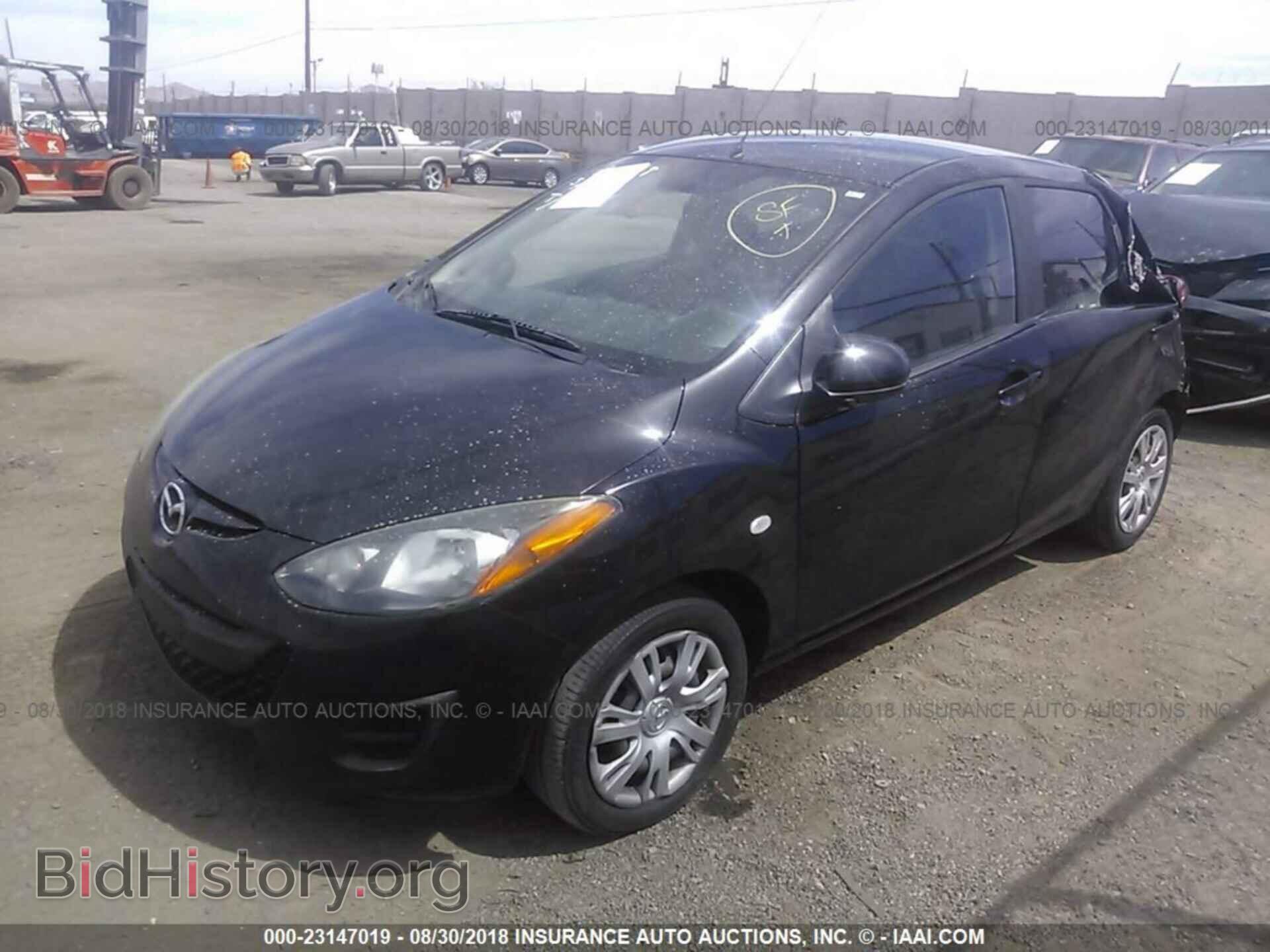 2012 MAZDA MAZDA2 - VIN: JM1DE1KZ8C0145294 - Фото 2