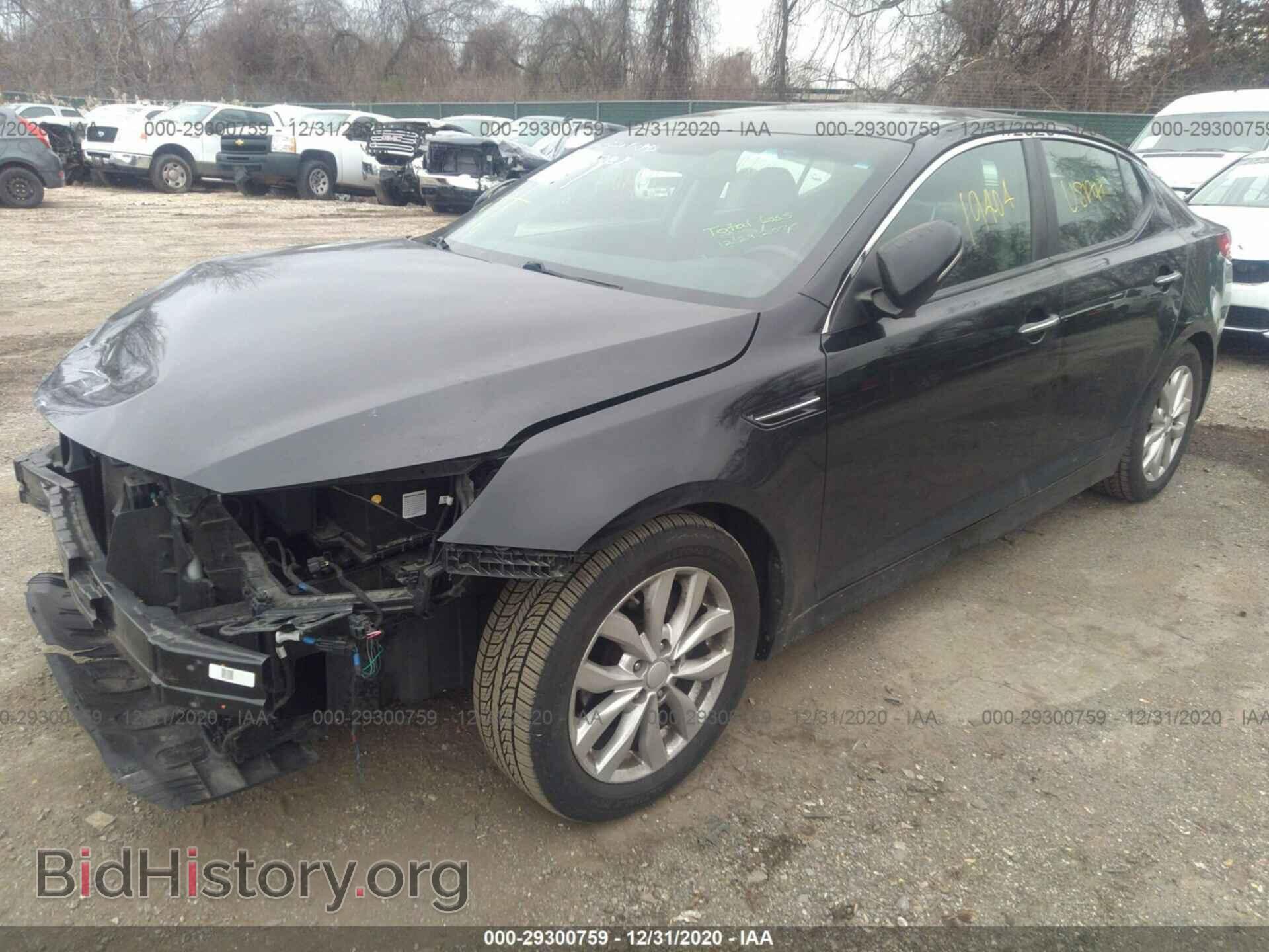 2015 KIA OPTIMA - VIN: 5XXGN4A77FG491774 - Фото 2