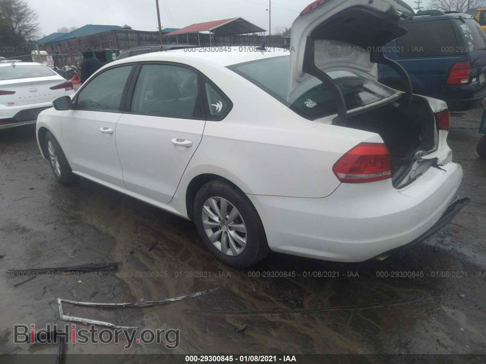 2014 VOLKSWAGEN PASSAT - VIN: 1VWAT7A31EC106506 - Фото 3