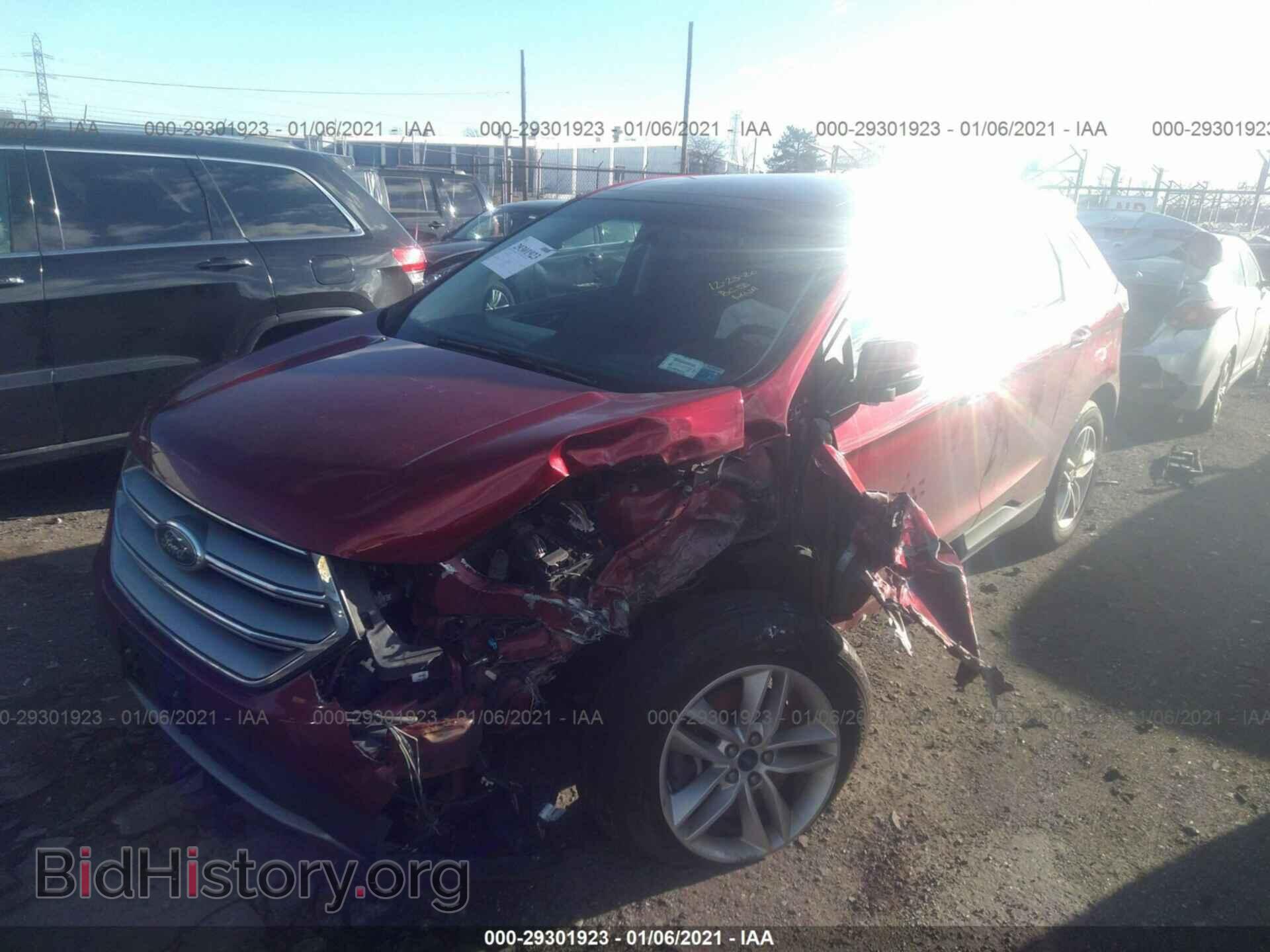 2017 FORD EDGE - VIN: 2FMPK4J92HBC29198 - Фото 2