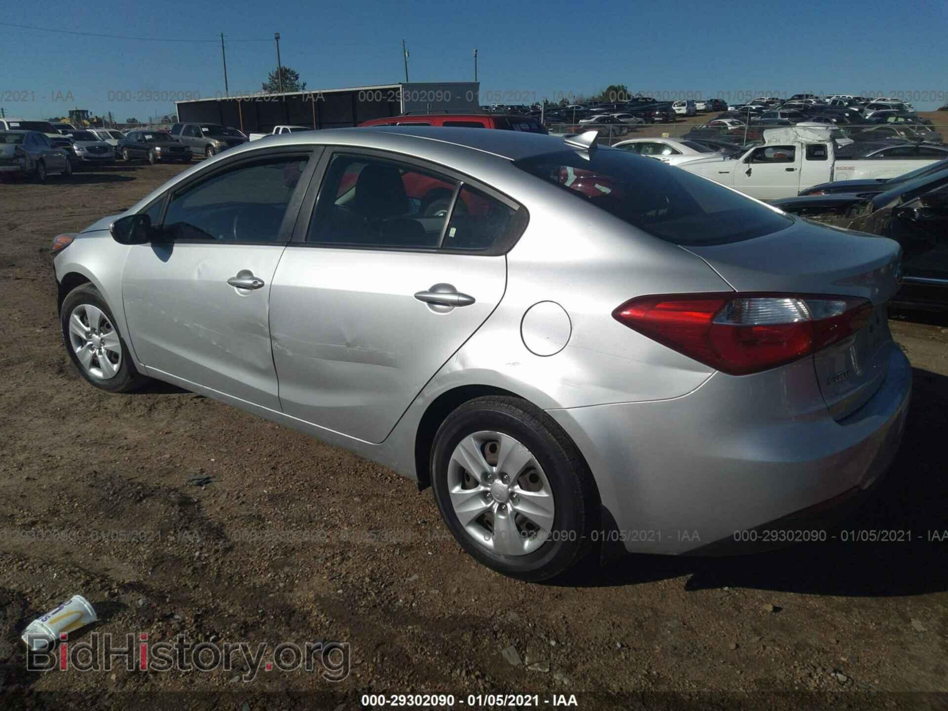 2014 KIA FORTE - VIN: KNAFK4A64E5220909 - Фото 3