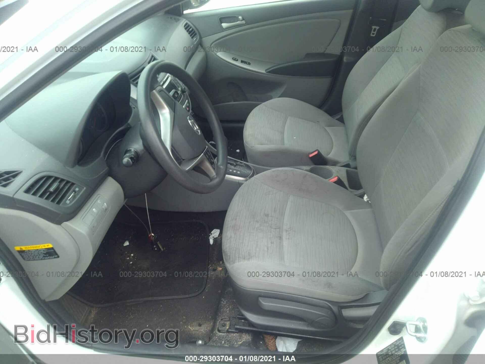 2016 HYUNDAI ACCENT - VIN: KMHCT5AE4GU283464 - Фото 5