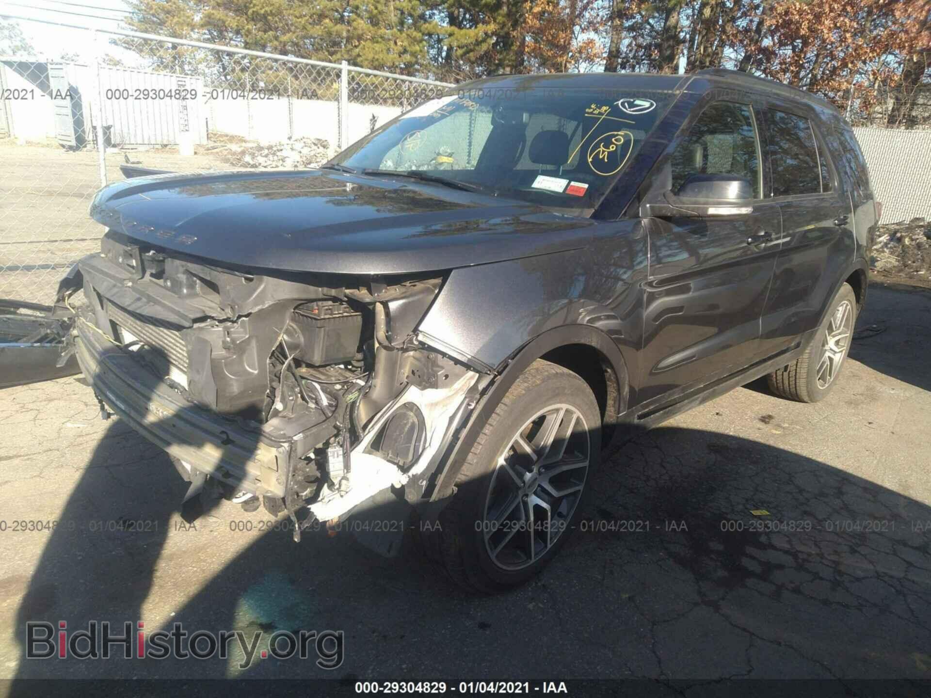 2017 FORD EXPLORER - VIN: 1FM5K8GT8HGD34077 - Фото 2