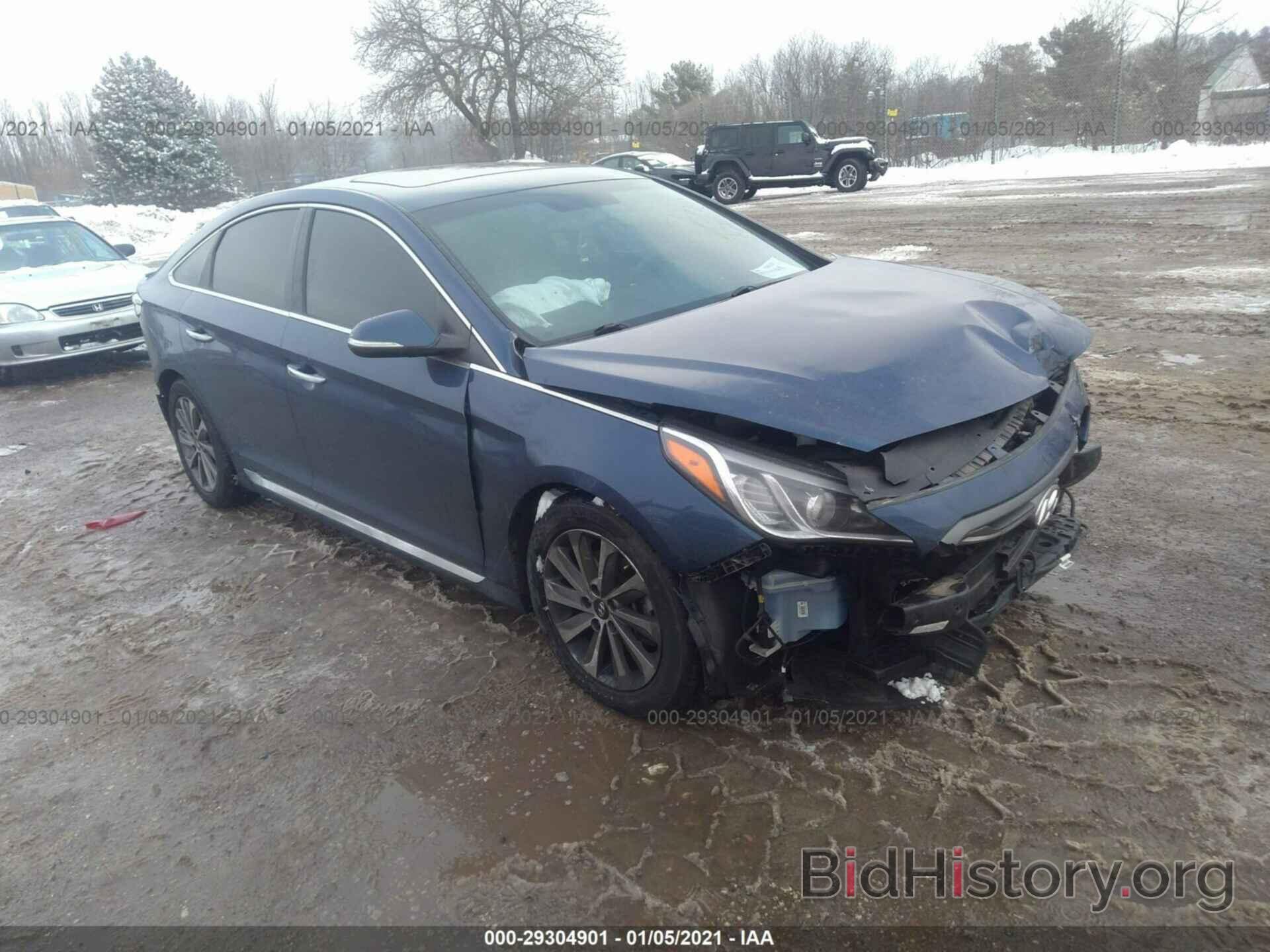 Photo 5NPE34AFXGH394188 - HYUNDAI SONATA 2016