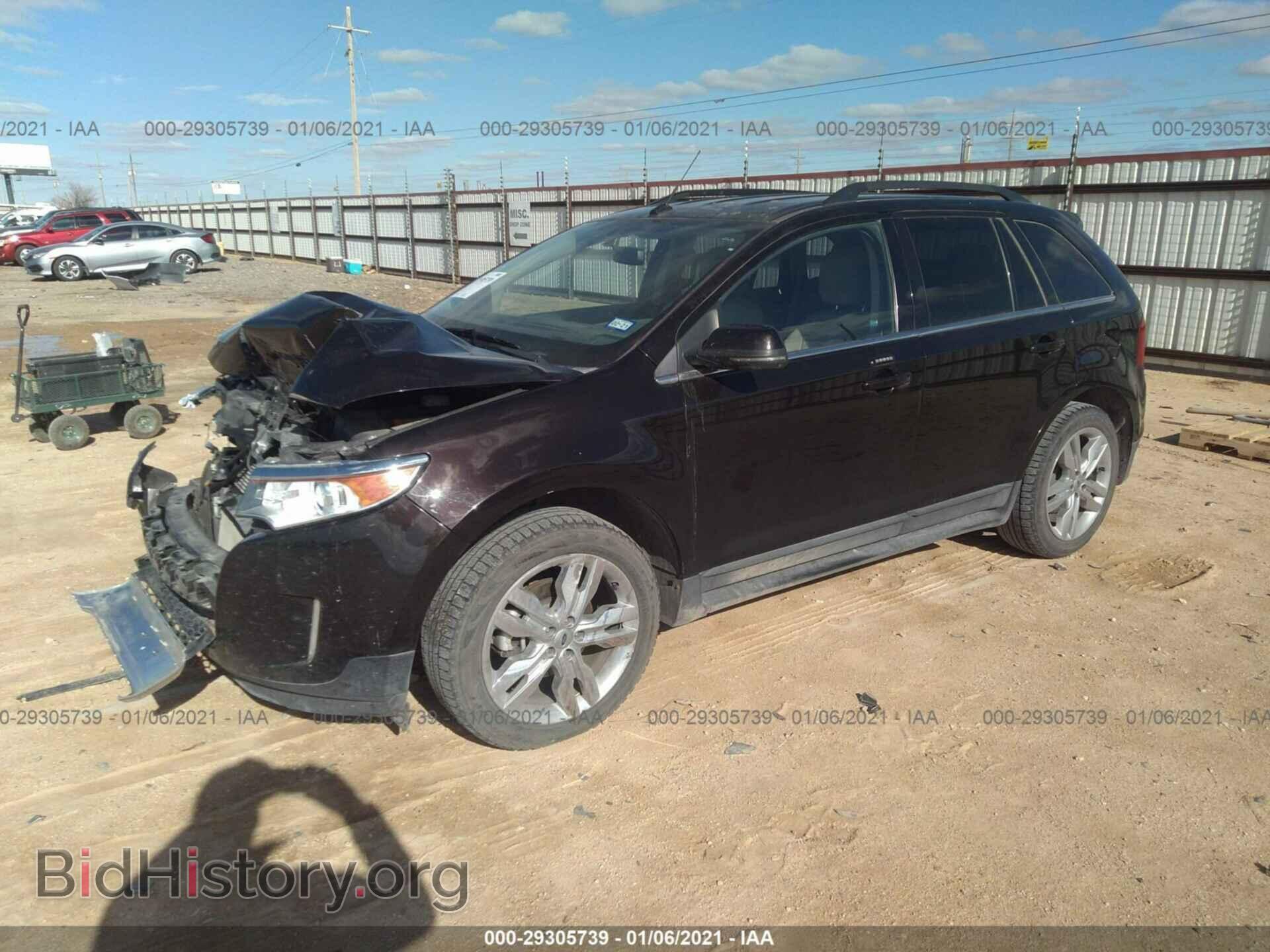 2013 FORD EDGE - VIN: 2FMDK3K90DBB25685 - Photo 2