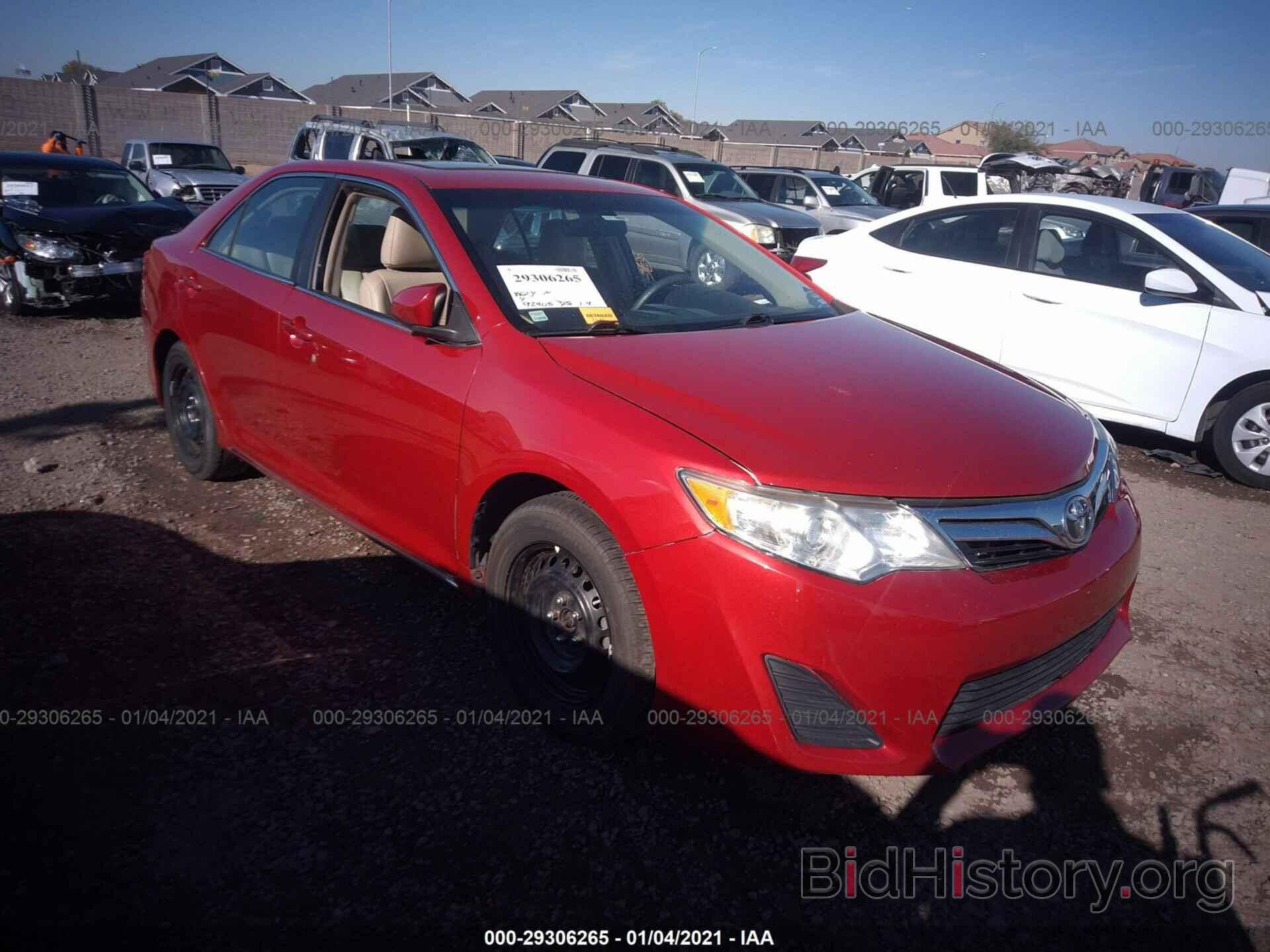 Photo 4T4BF1FK0CR173442 - TOYOTA CAMRY 2012