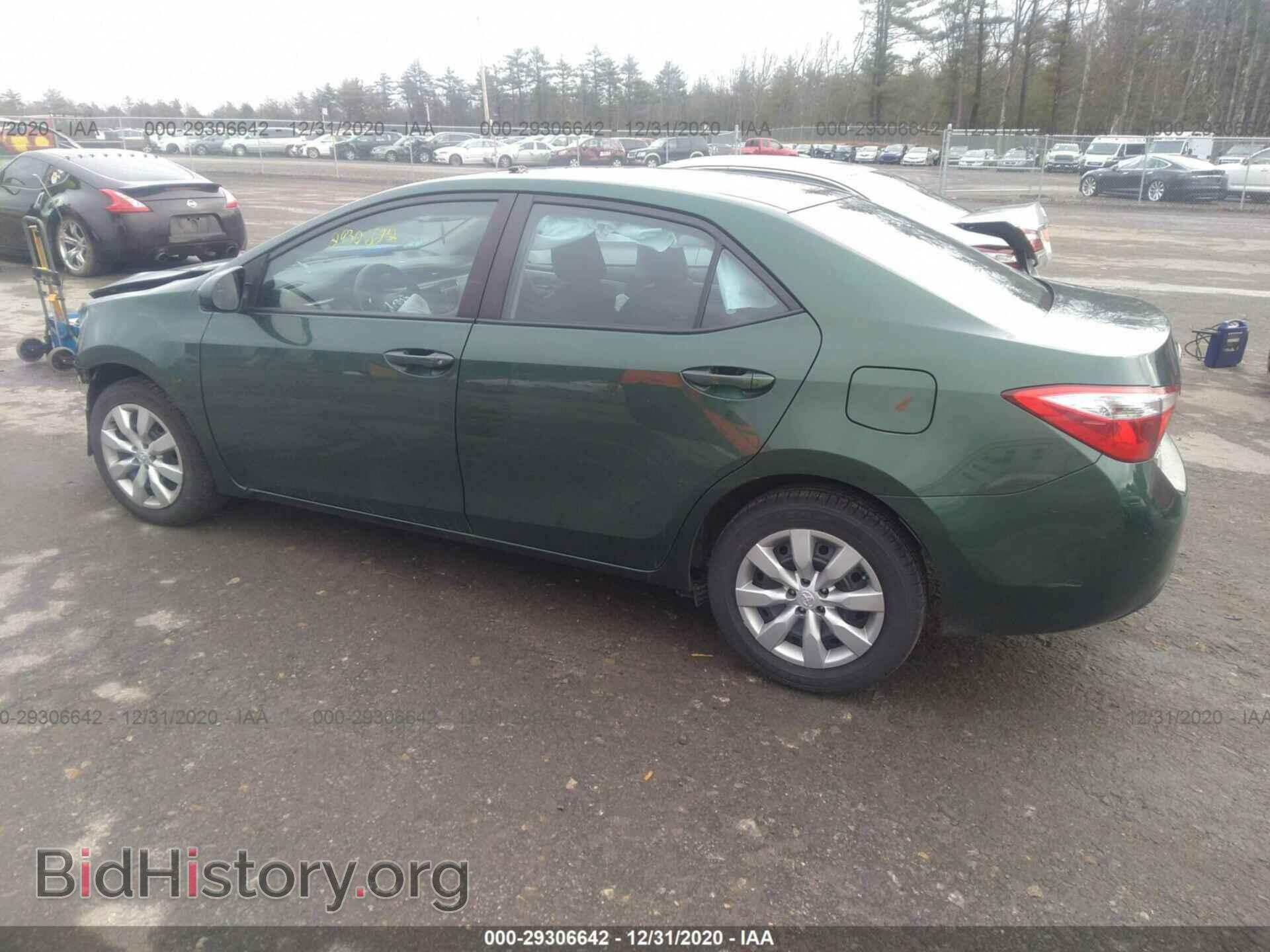 2014 TOYOTA COROLLA - VIN: 2T1BURHE9EC129580 - Фото 3