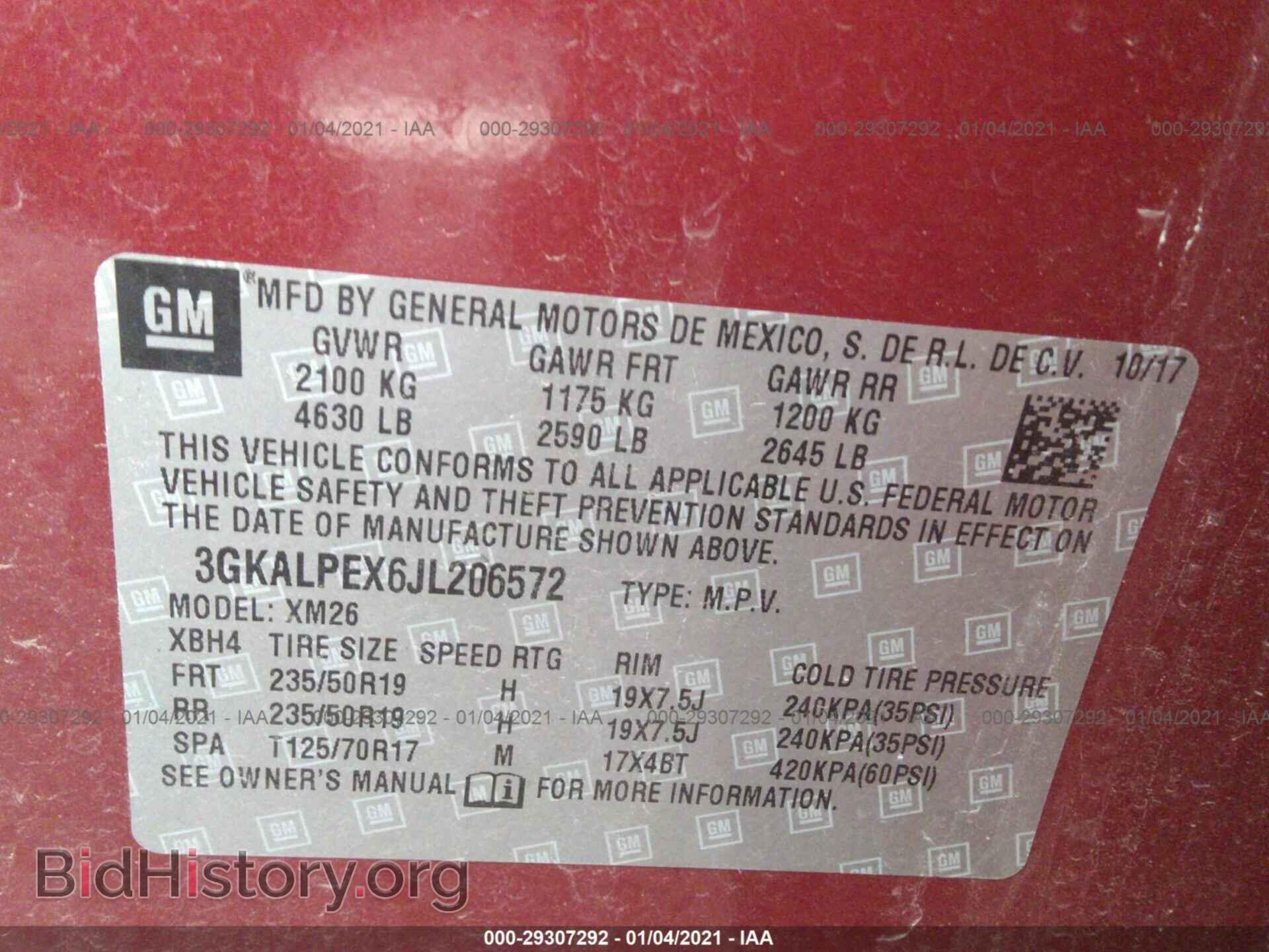 2018 GMC TERRAIN - VIN: 3GKALPEX6JL206572 - Photo 9