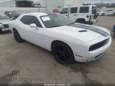 2016 Dodge CHALLENGER SXT Plus, white — VIN 2C3CDZAG3GH168517, IAAI
