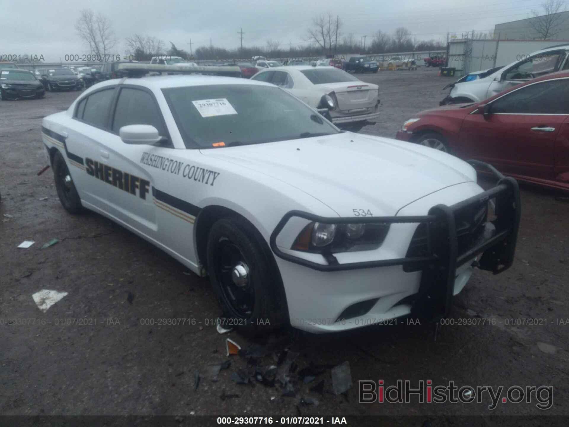 Photo 2C3CDXAT4EH244101 - DODGE CHARGER 2014