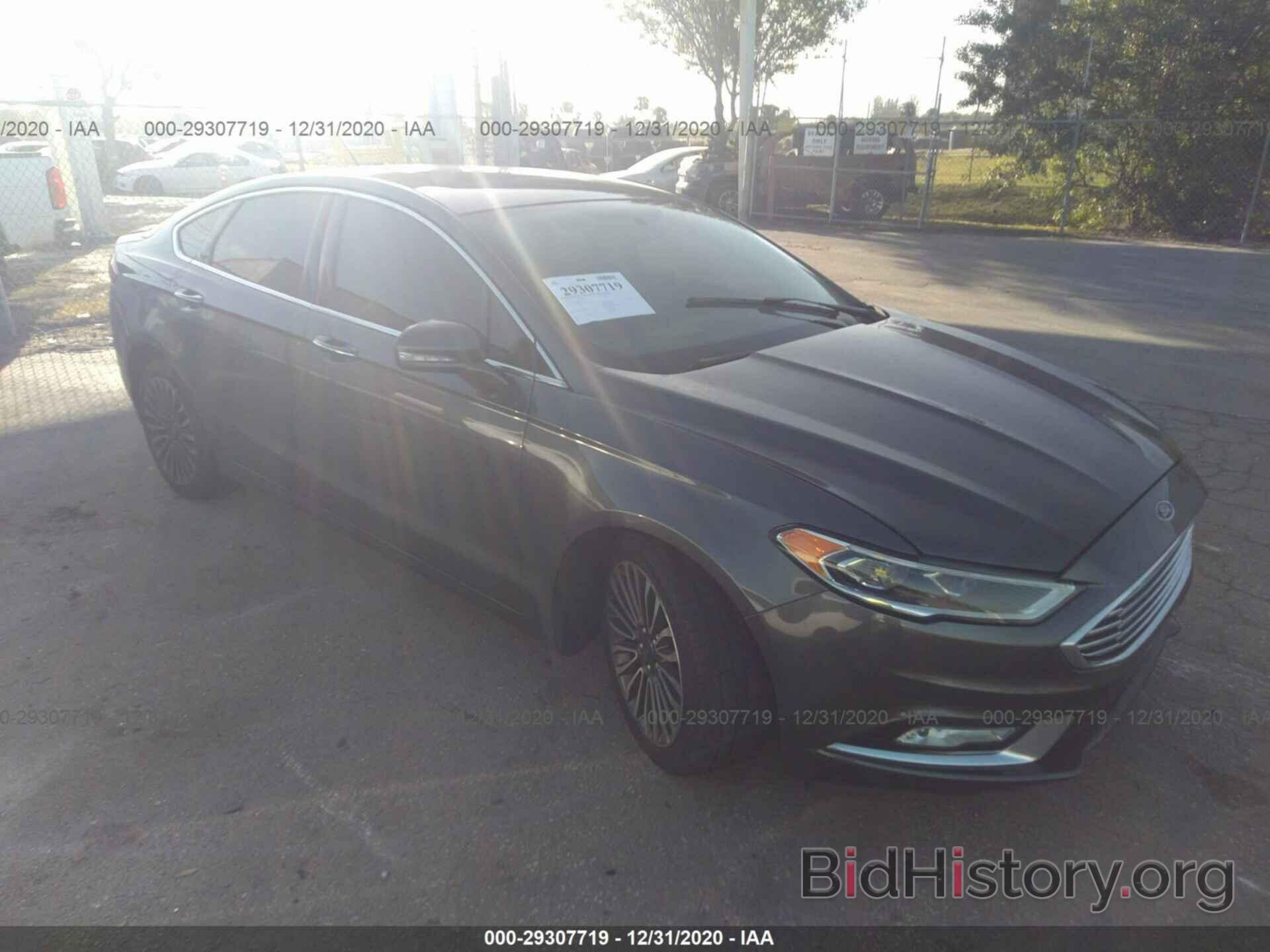 Photo 3FA6P0D9XJR233941 - FORD FUSION 2018