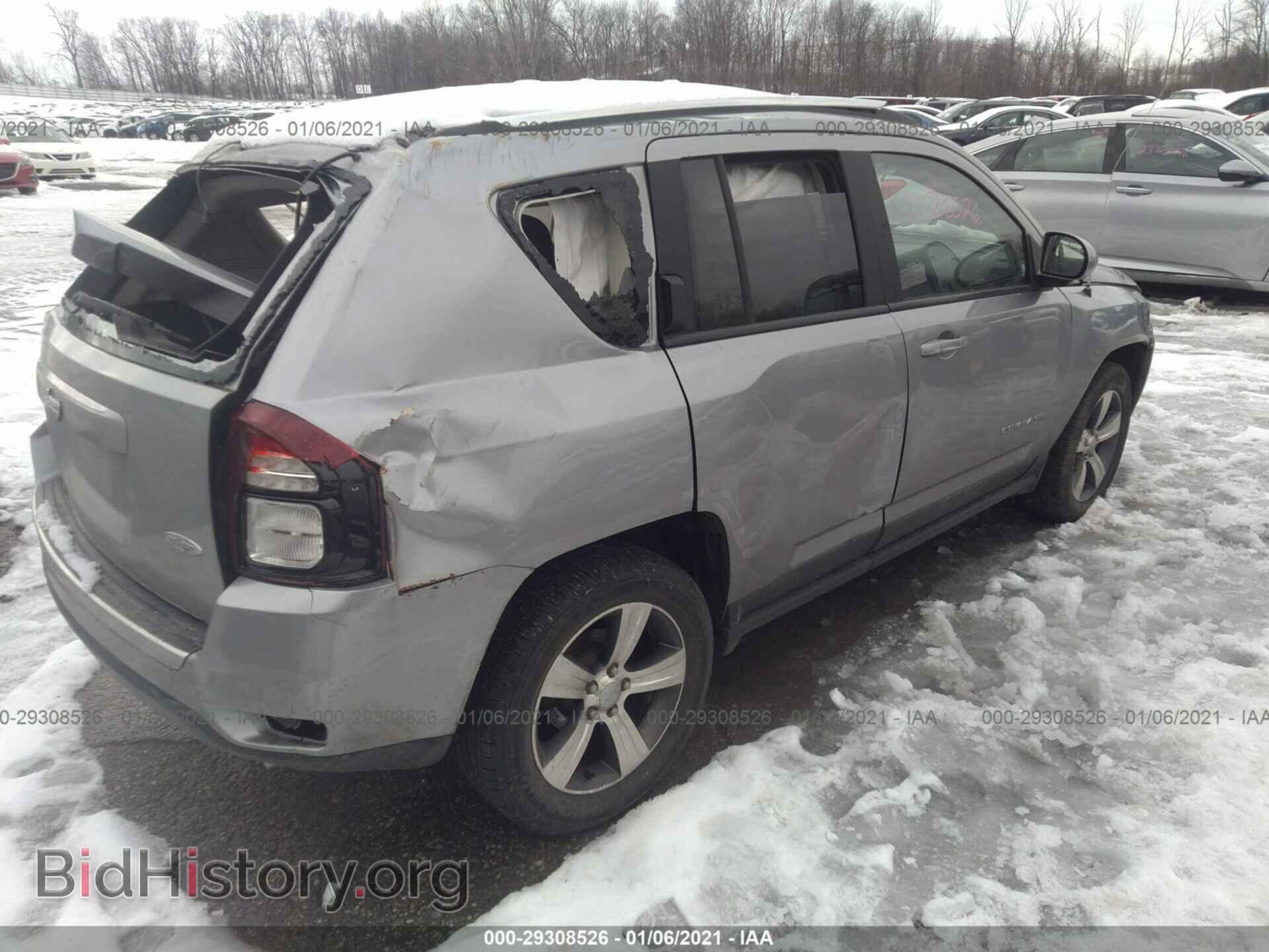 2017 JEEP COMPASS - VIN: 1C4NJDEB0HD171677 - Фото 4