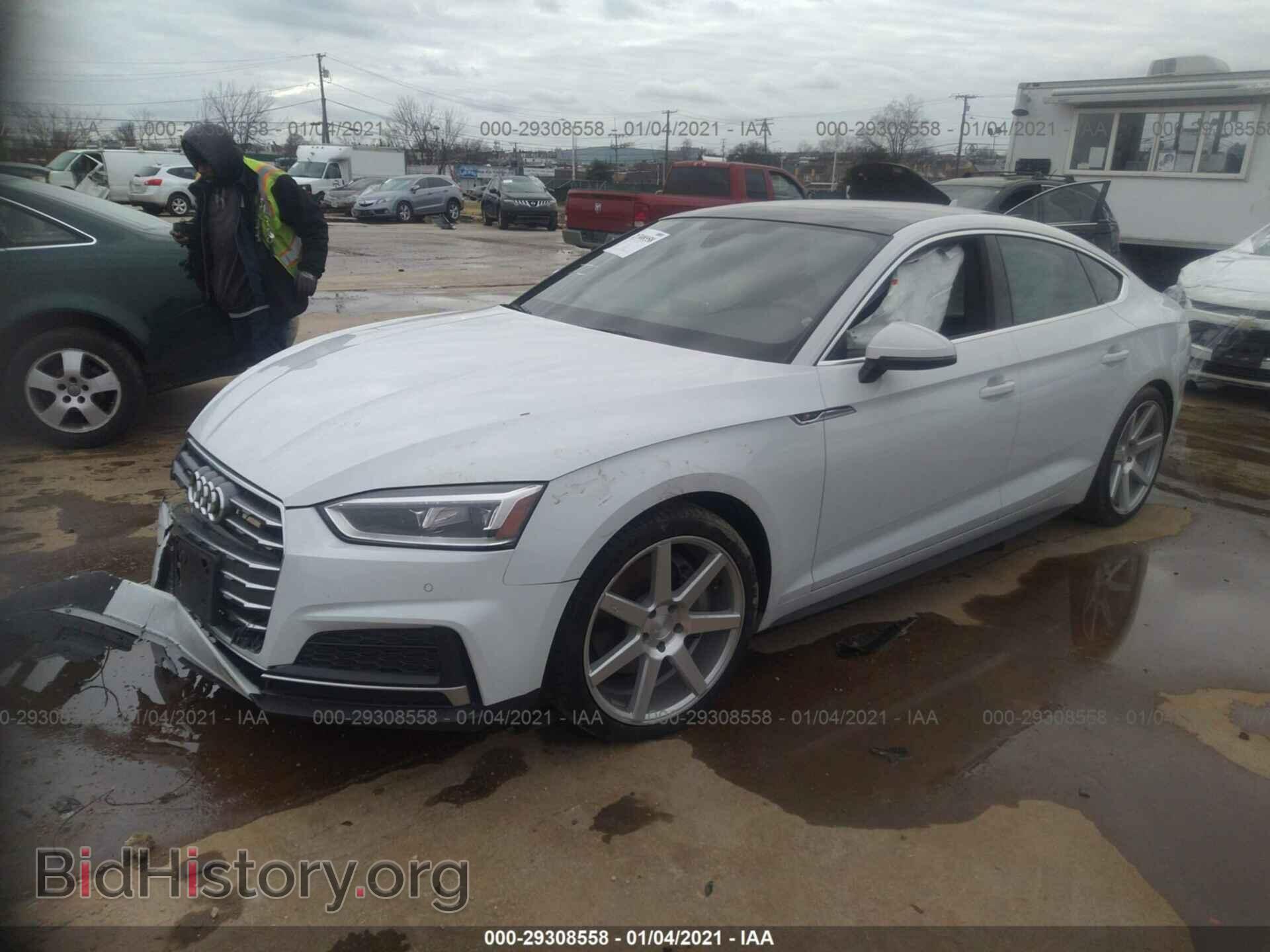 2018 AUDI A5 SPORTBACK - VIN: WAUENCF54JA087213 - Фото 2