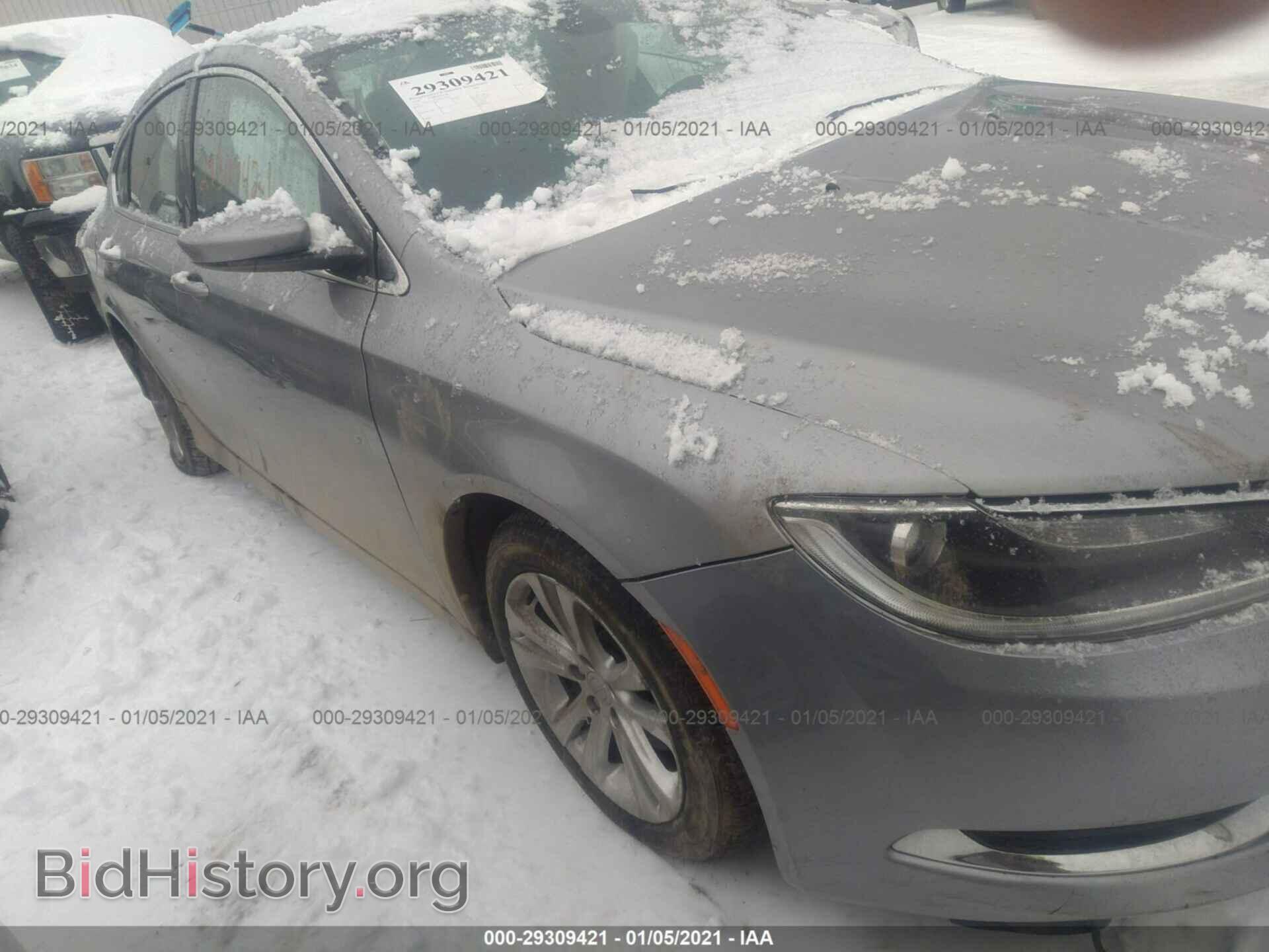 Фотография 1C3CCCAB7GN127660 - CHRYSLER 200 2016