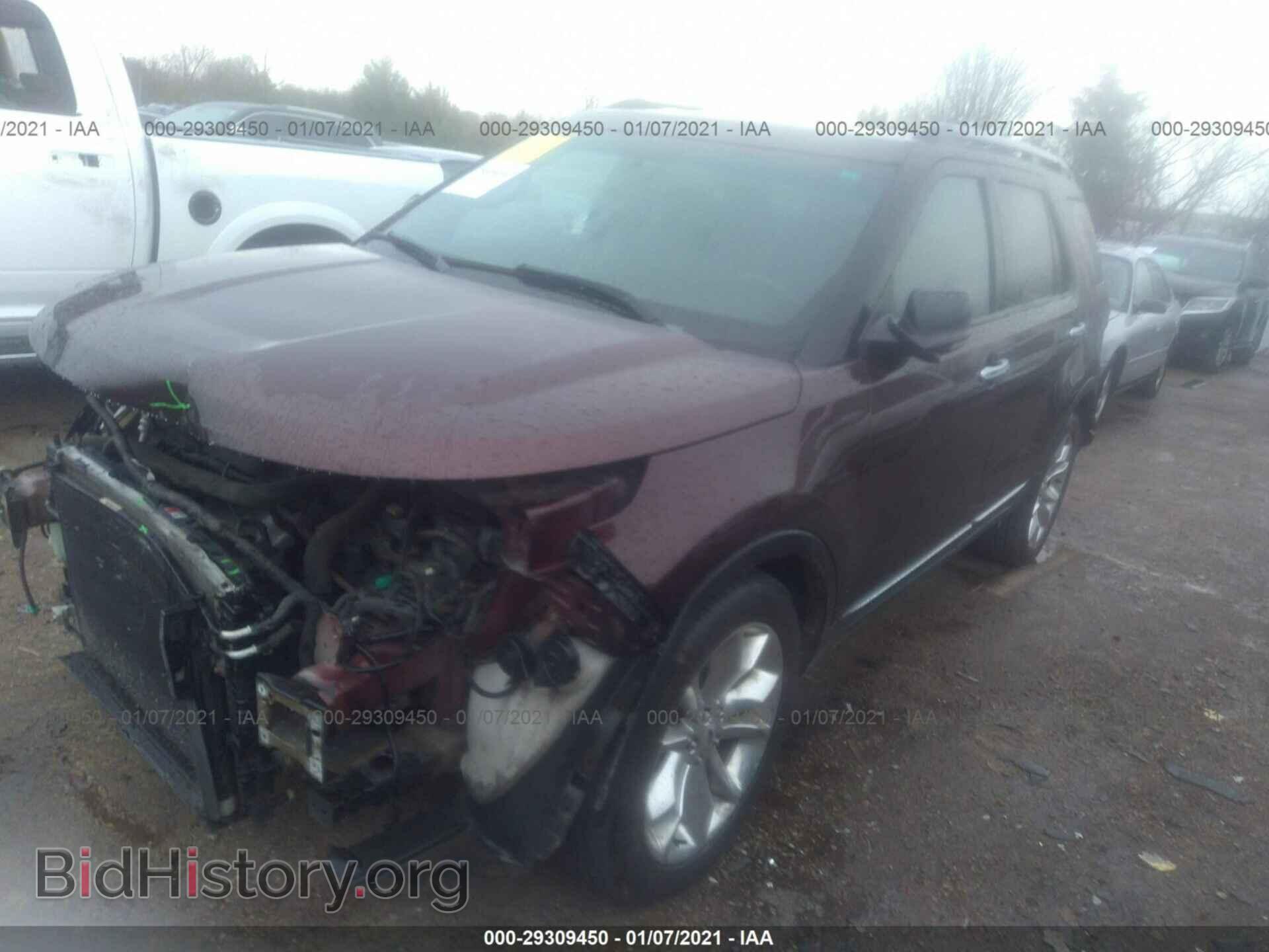 2012 FORD EXPLORER - VIN: 1FMHK8D89CGA40063 - Фото 2