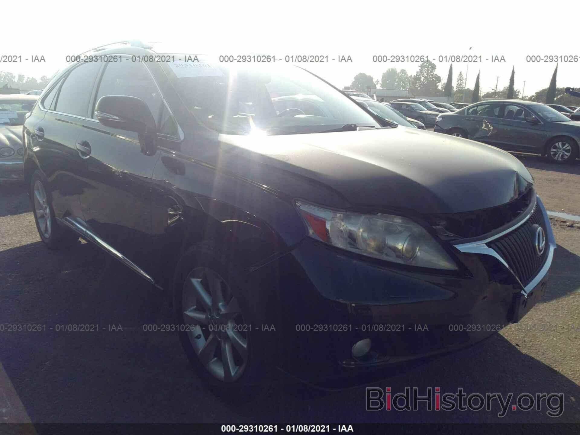 Фотография JTJZK1BAXA2409798 - LEXUS RX 350 2010