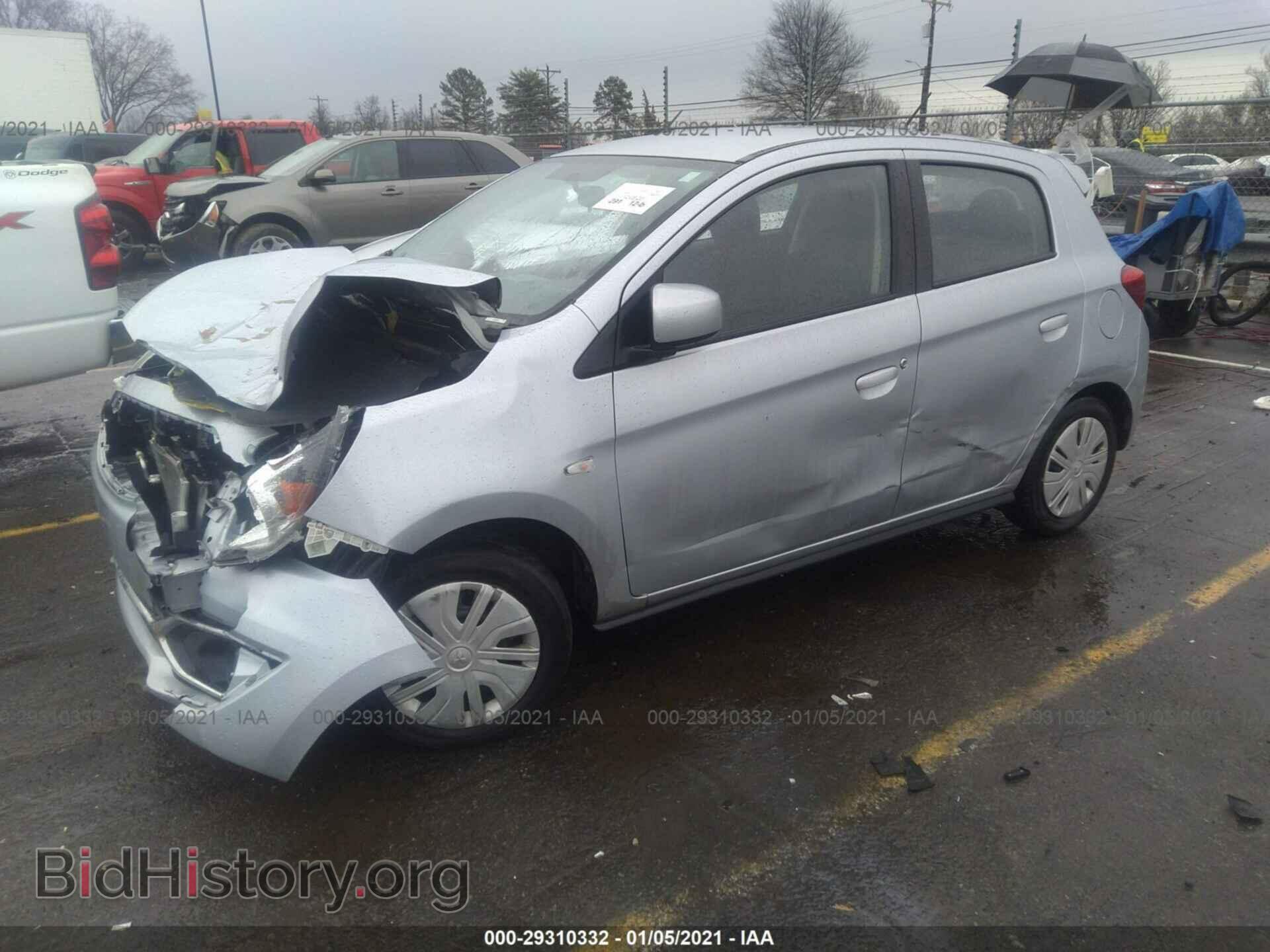 2019 MITSUBISHI MIRAGE - VIN: ML32A3HJ9KH015401 - Фото 2