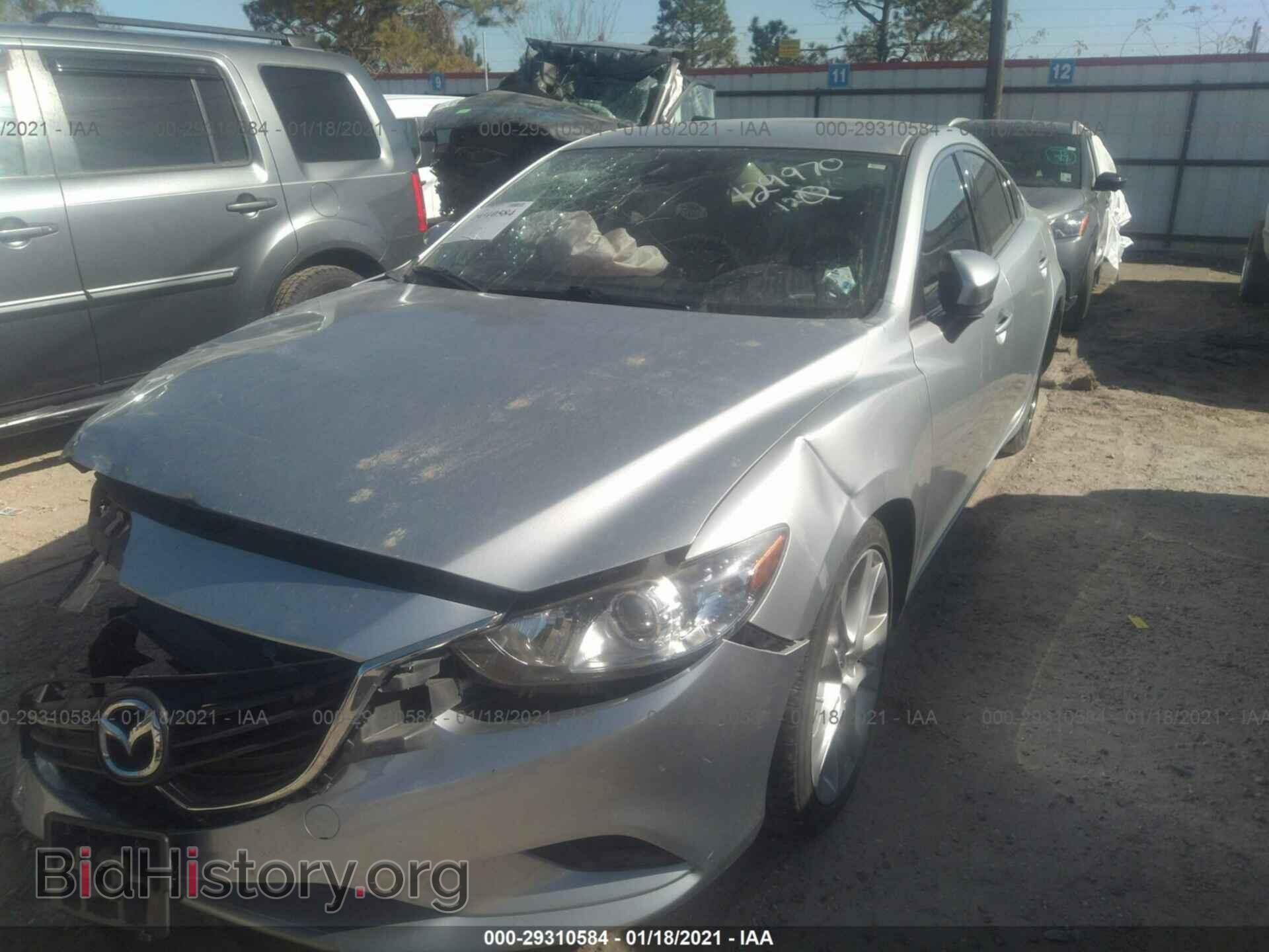 2017 MAZDA MAZDA6 - VIN: JM1GL1V51H1129970 - Фото 2