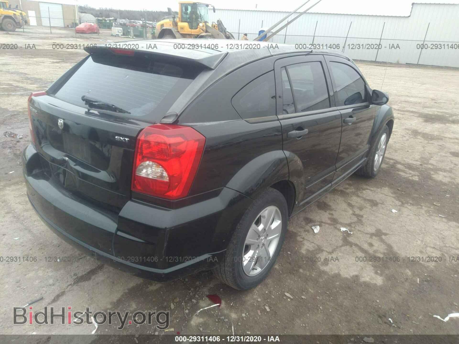 2007 DODGE CALIBER - VIN: 1B3HB48B77D375107 - Фото 4