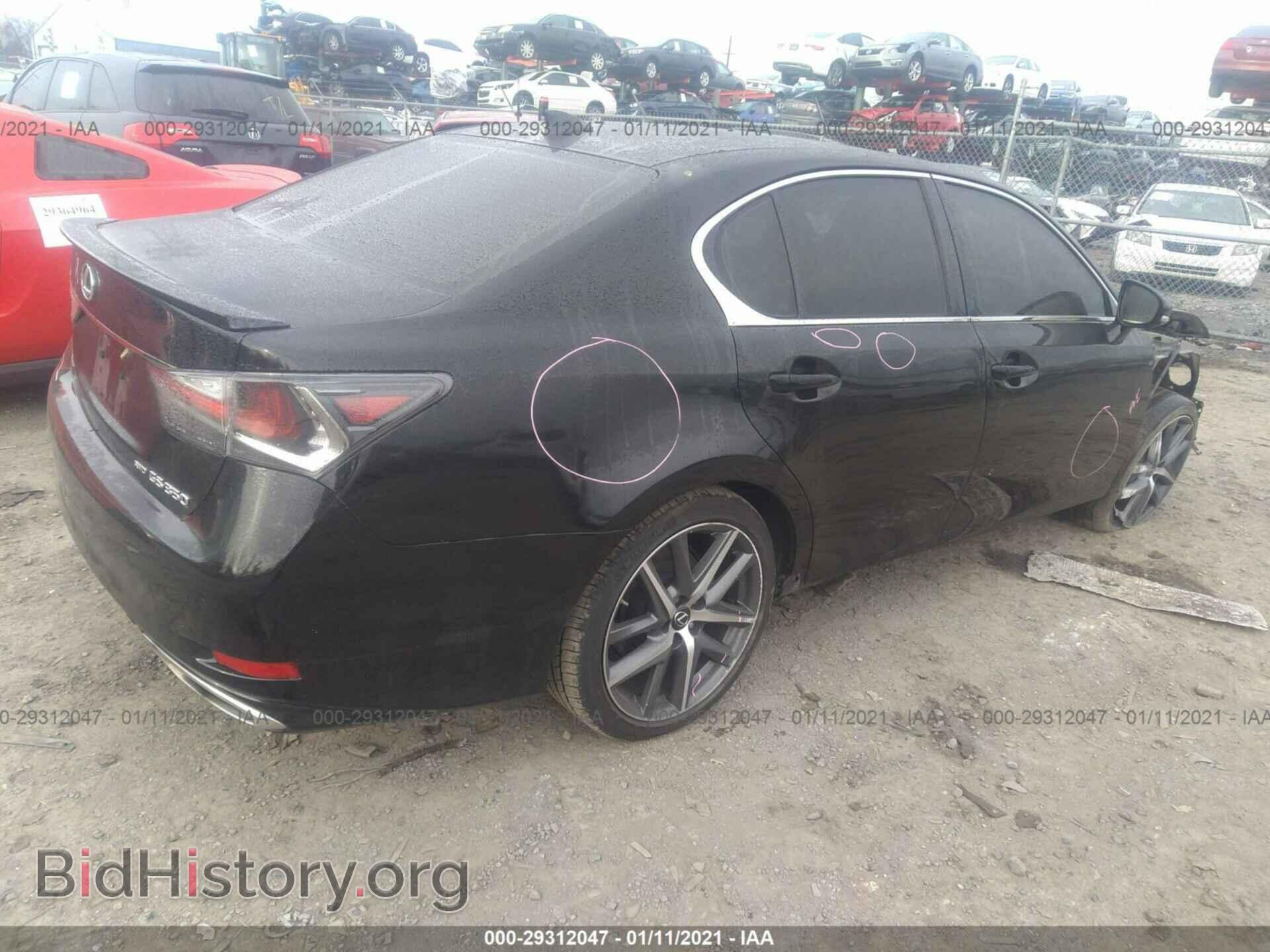 2016 LEXUS GS 350 - VIN: JTHCZ1BL3GA001890 - Фото 4