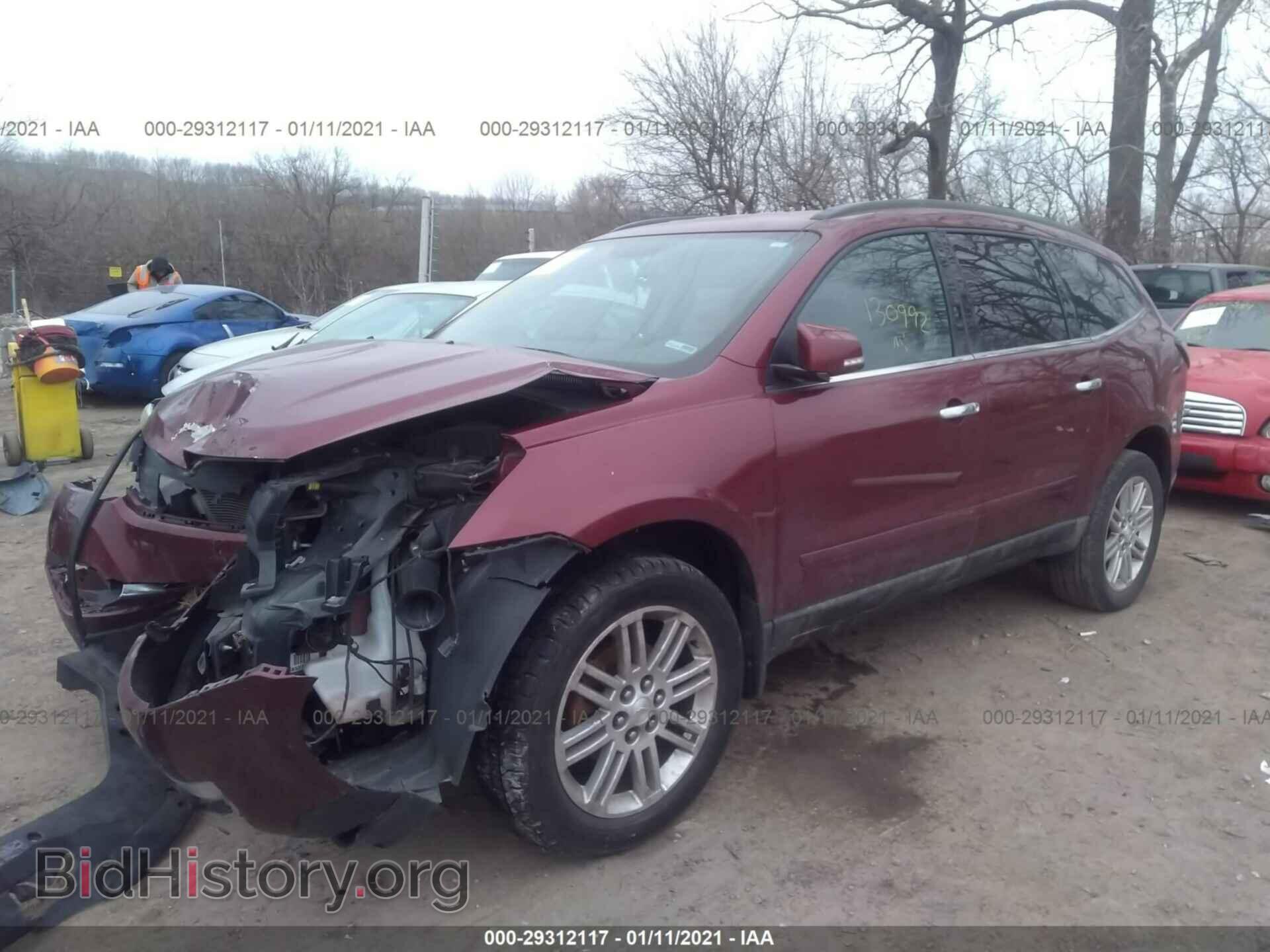 2015 CHEVROLET TRAVERSE - VIN: 1GNKRGKD8FJ165361 - Фото 2