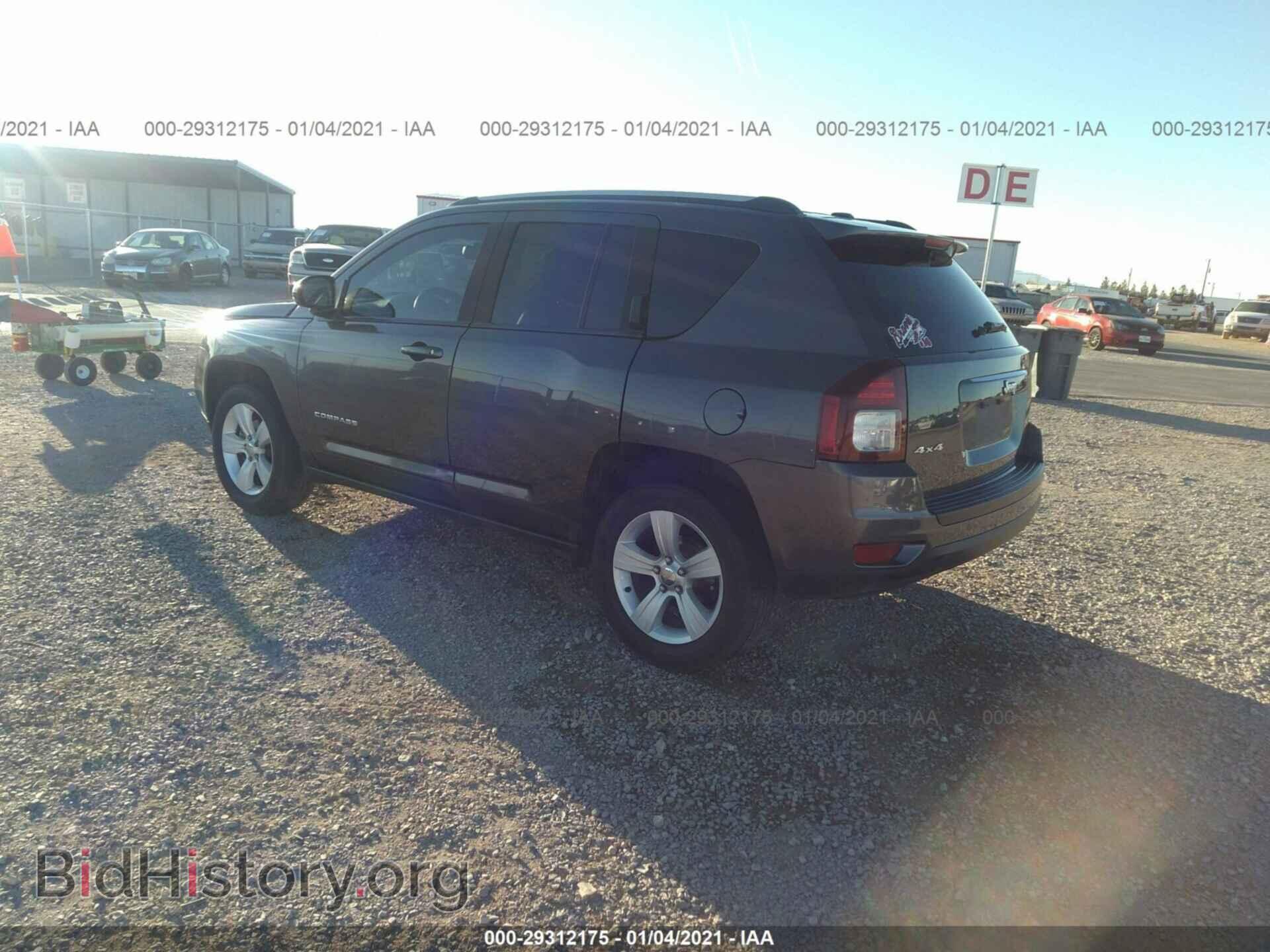 2016 JEEP COMPASS - VIN: 1C4NJDEB7GD757095 - Фото 3
