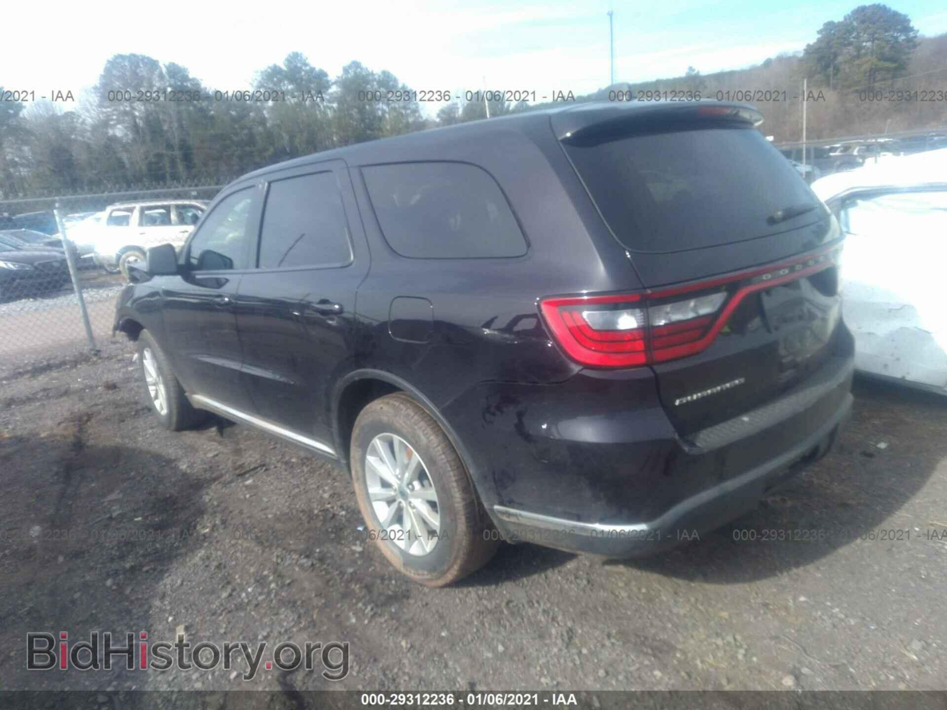 2020 DODGE DURANGO - VIN: 1C4RDHAG3LC307722 - Фото 3