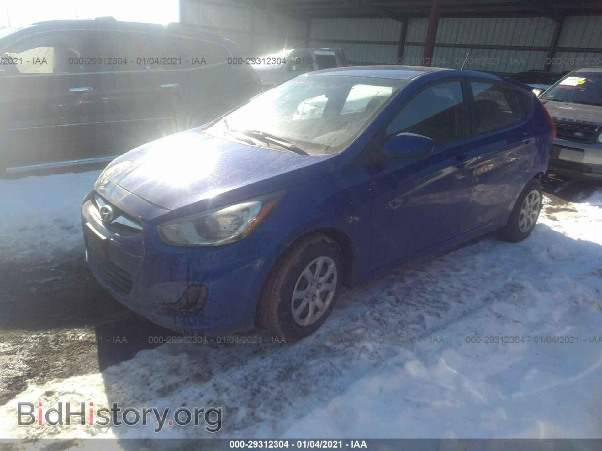 2012 HYUNDAI ACCENT - VIN: KMHCT5AE4CU002399 - Фото 2
