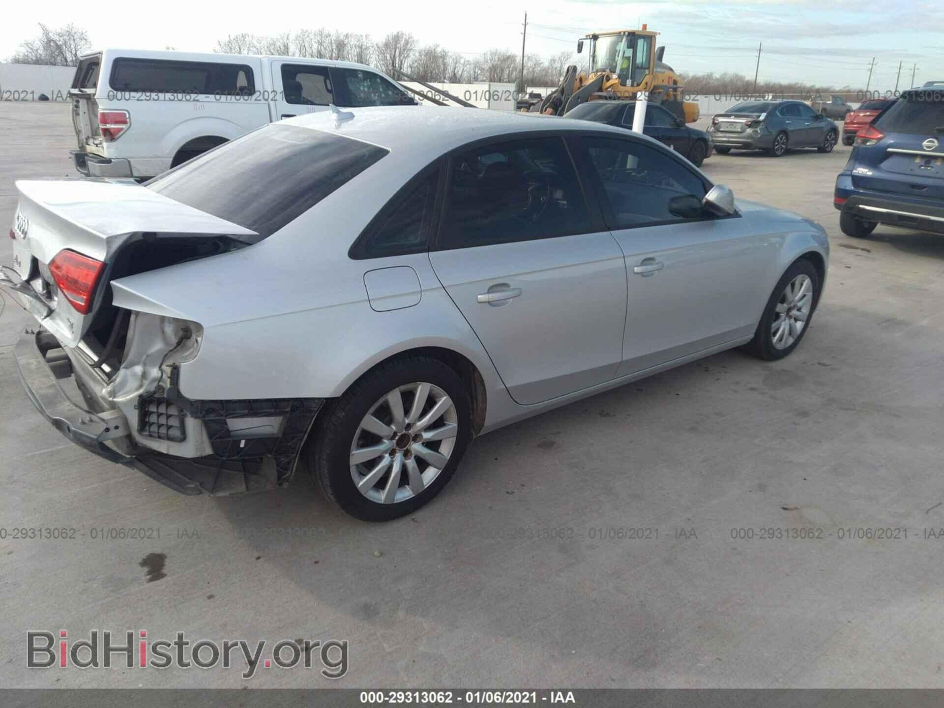 2011 AUDI A4 - VIN: WAUBFAFL3BA085036 - Фото 4