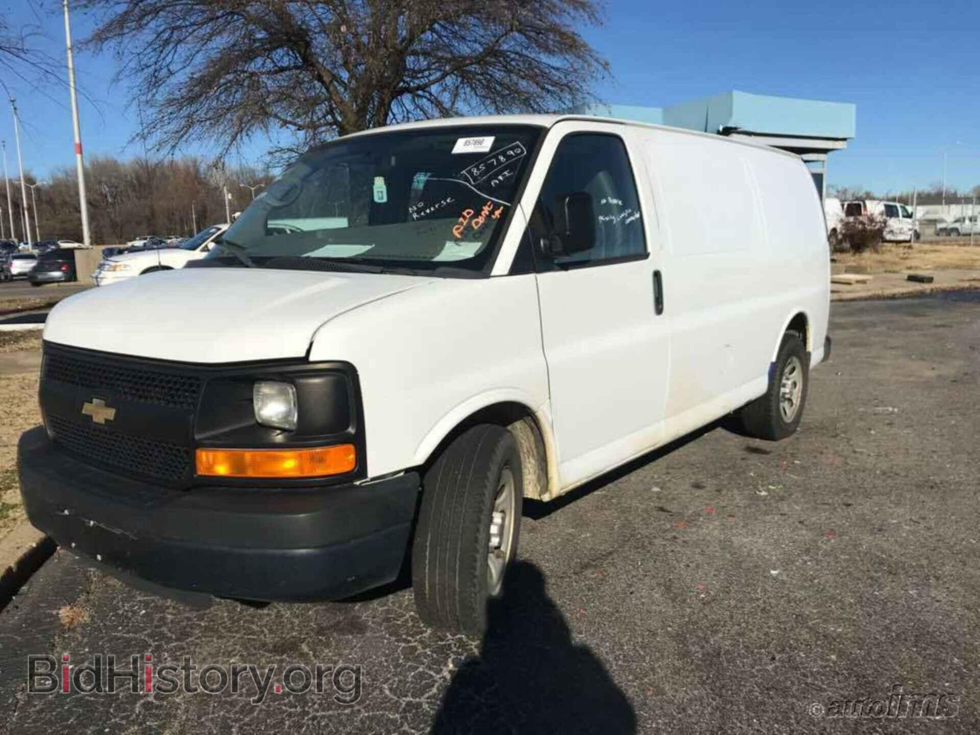 Photo 1GCSGAFX8C1154355 - CHEVROLET EXPRESS CARGO VAN 2012