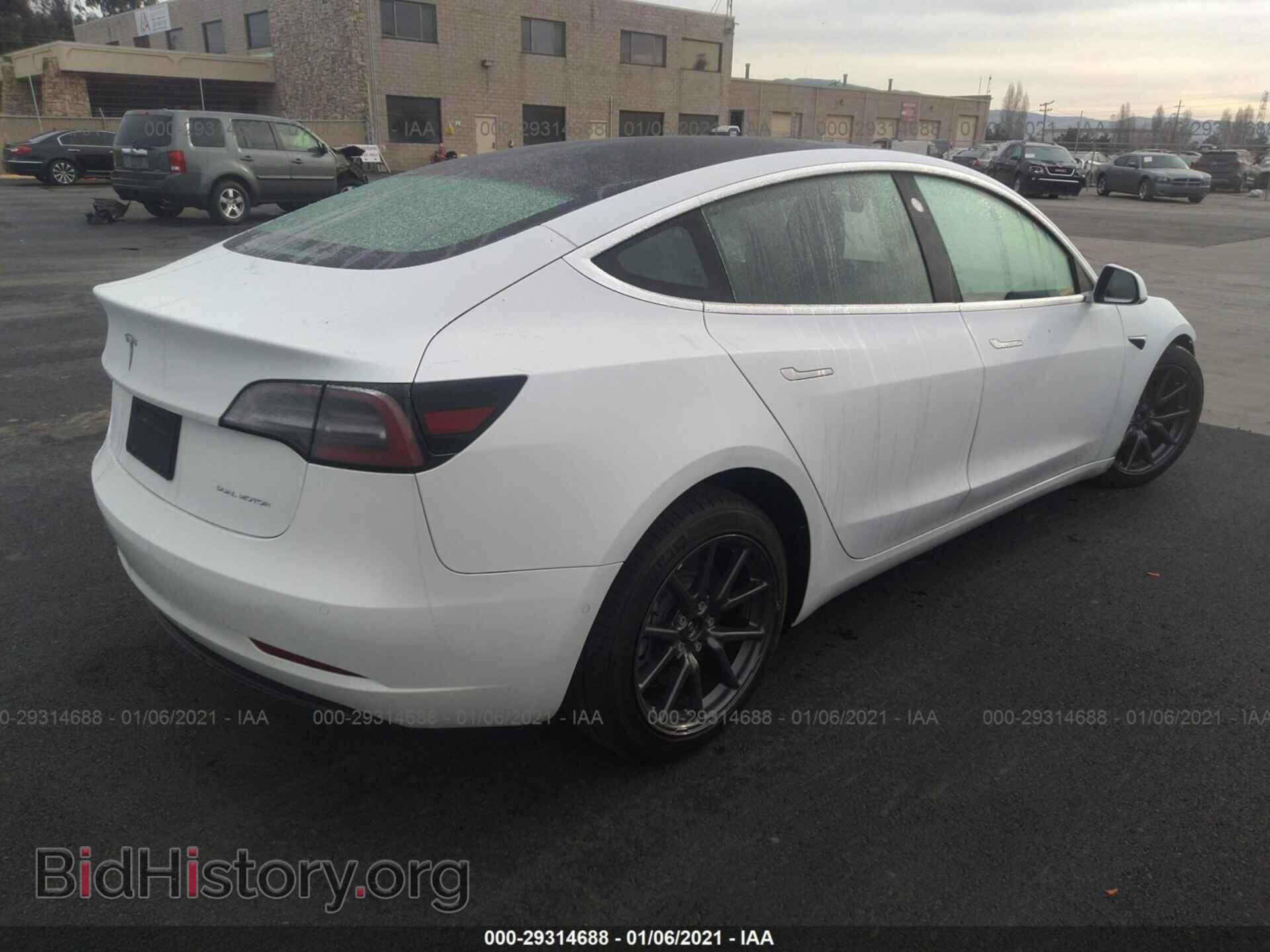 2020 TESLA MODEL 3 - VIN: 5YJ3E1EB3LF741635 - Фото 4