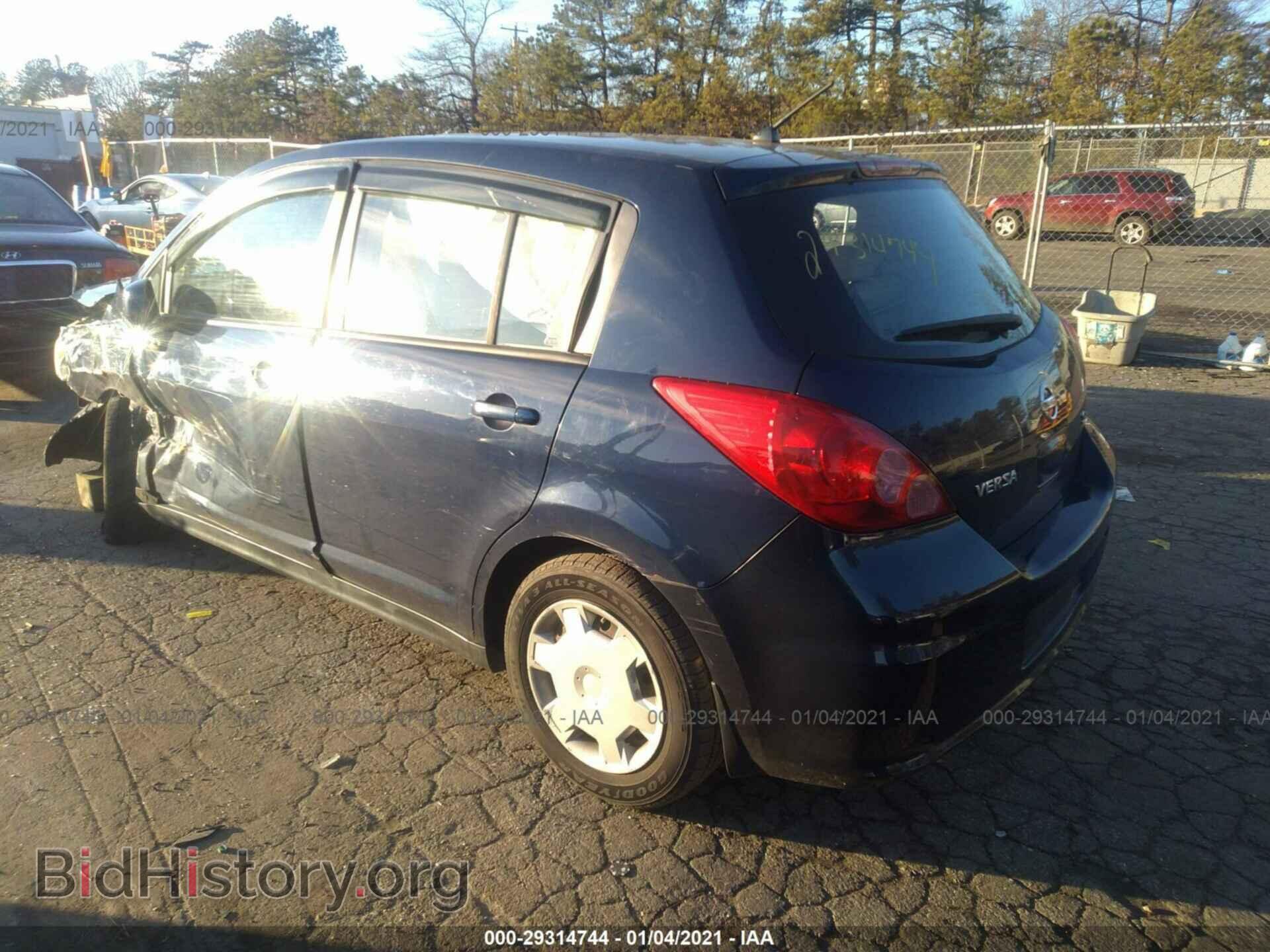 2007 NISSAN VERSA - VIN: 3N1BC13E27L454313 - Фото 3