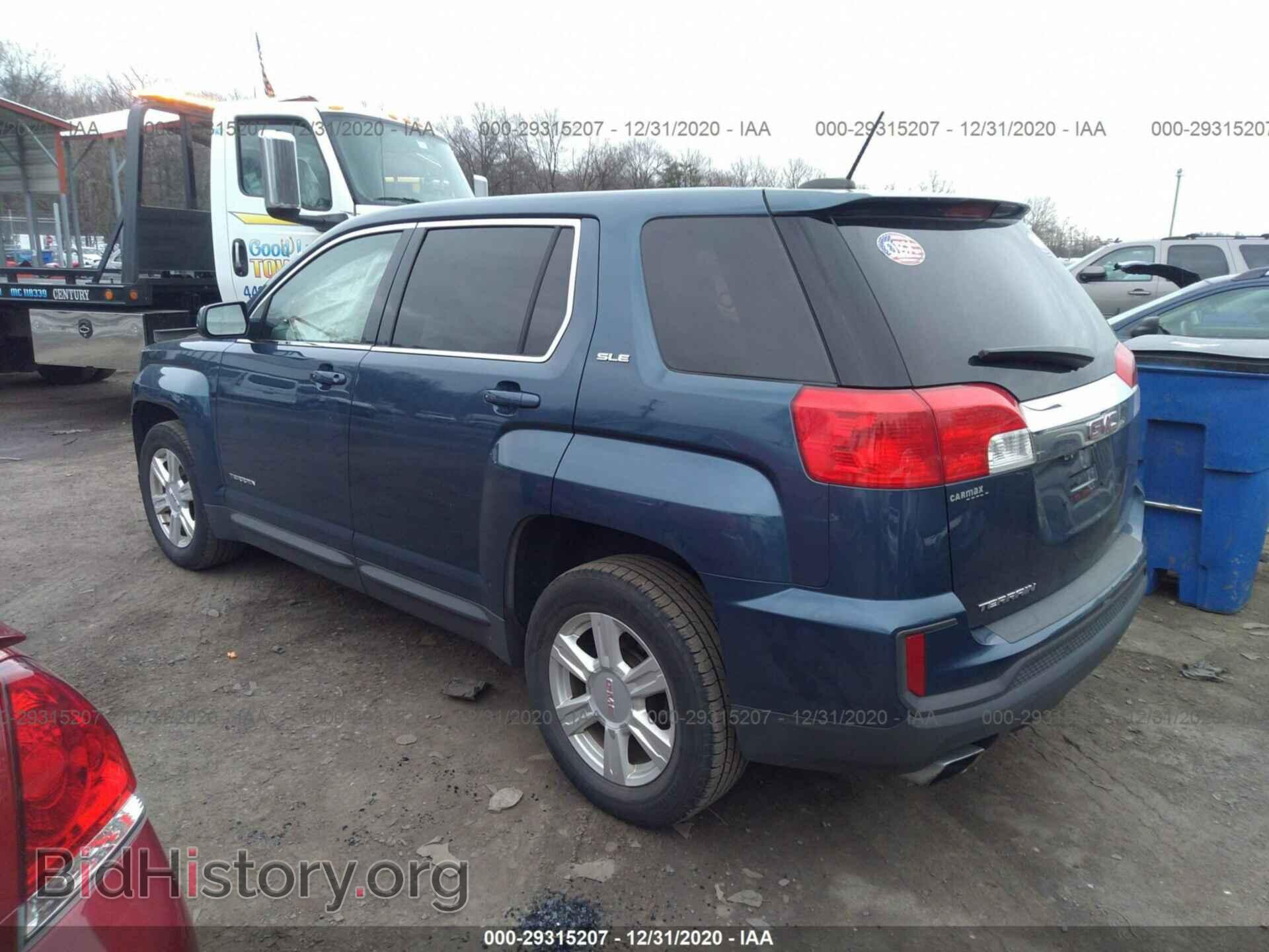 2016 GMC TERRAIN - VIN: 2GKALMEK6G6133543 - Фото 3