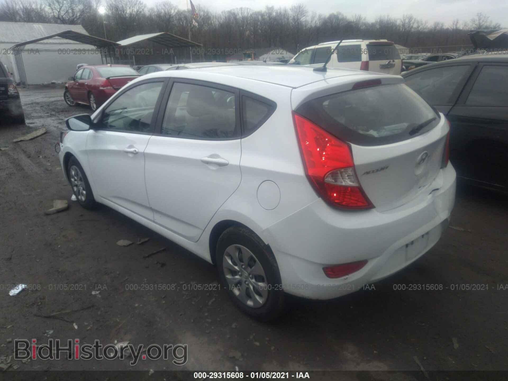 2017 HYUNDAI ACCENT - VIN: KMHCT5AE7HU336434 - Фото 3