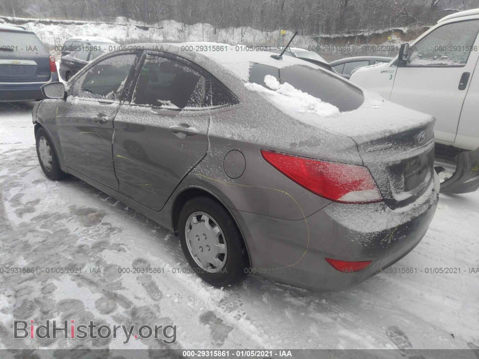 2017 HYUNDAI ACCENT - VIN: KMHCT4AE3HU367481 - Фото 3