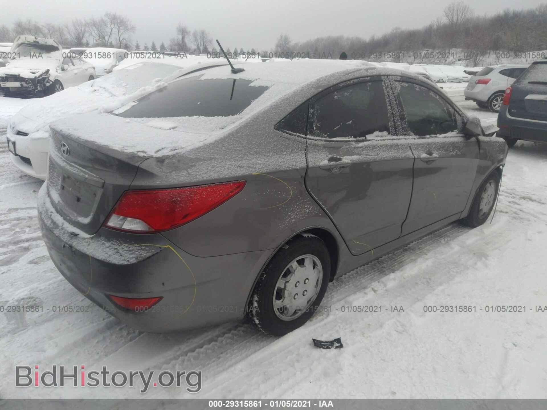2017 HYUNDAI ACCENT - VIN: KMHCT4AE3HU367481 - Фото 4