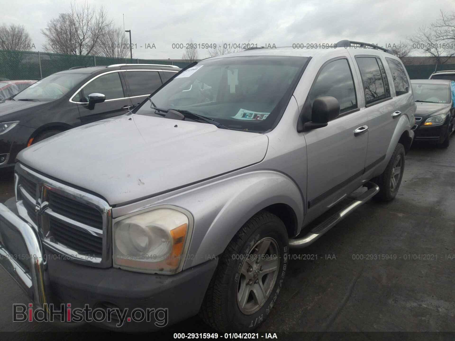 2006 DODGE DURANGO - VIN: 1D4HB38PX6F185876 - Фото 2