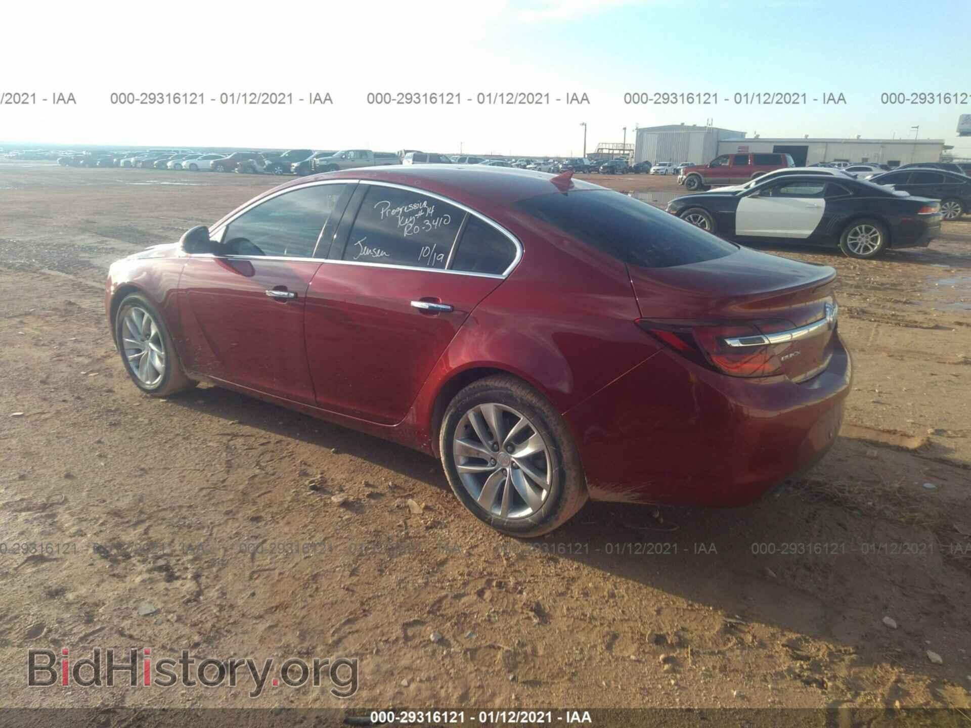 2014 BUICK REGAL - VIN: 2G4GN5EX2E9259200 - Фото 3