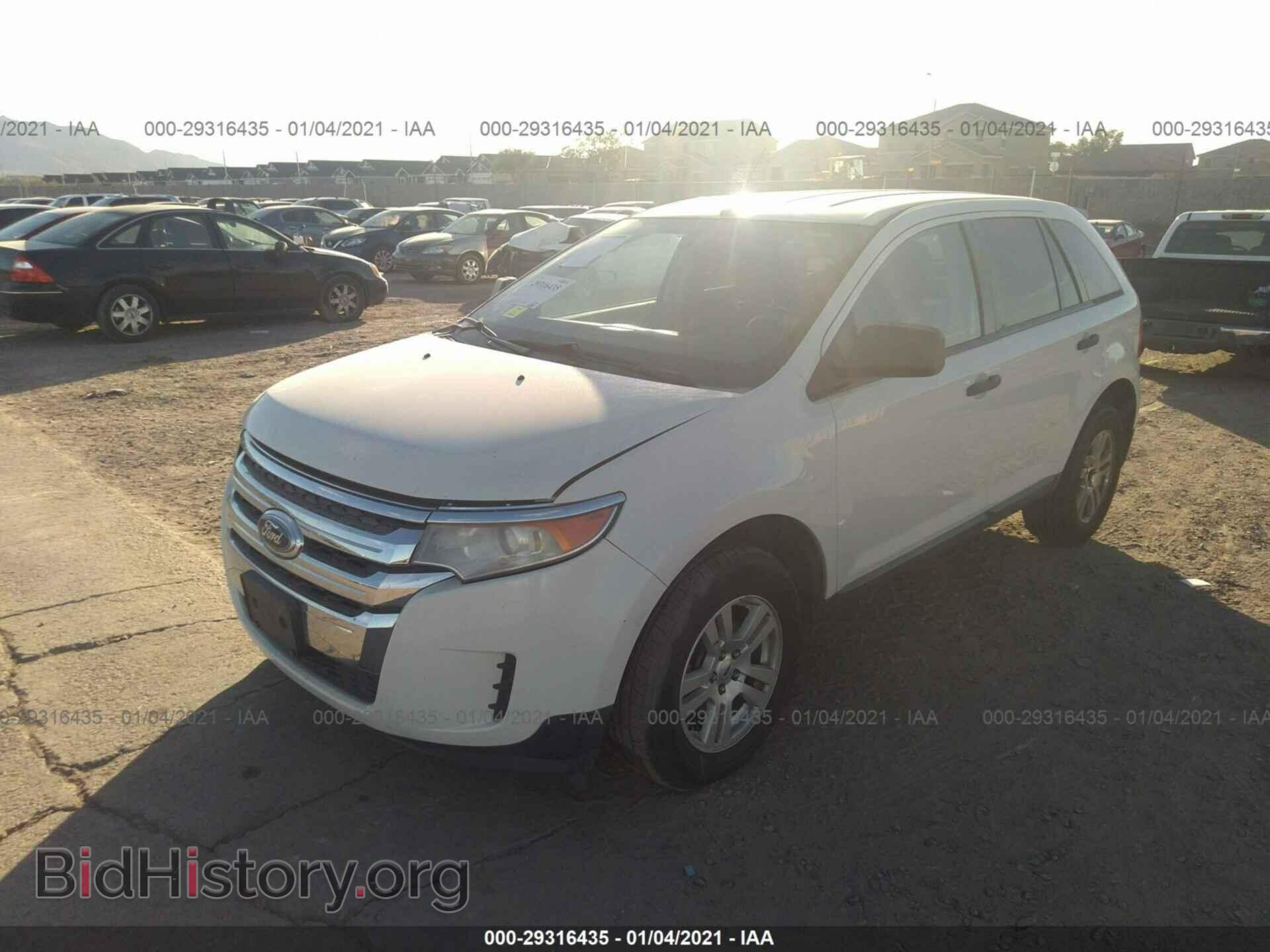 2011 FORD EDGE - VIN: 2FMDK3GC7BBA48380 - Фото 2