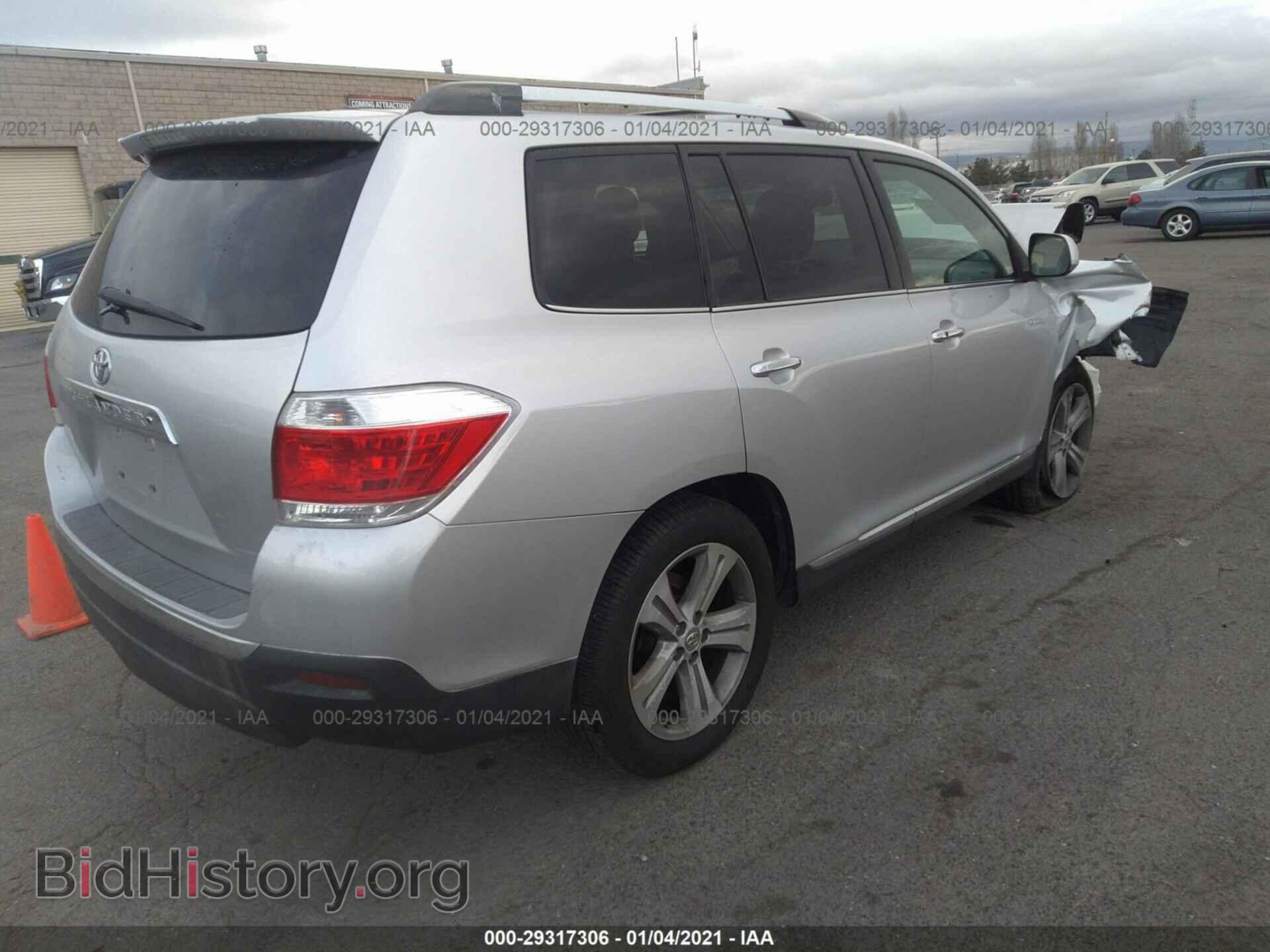 2012 TOYOTA HIGHLANDER - VIN: 5TDYK3EH0CS064666 - Фото 4