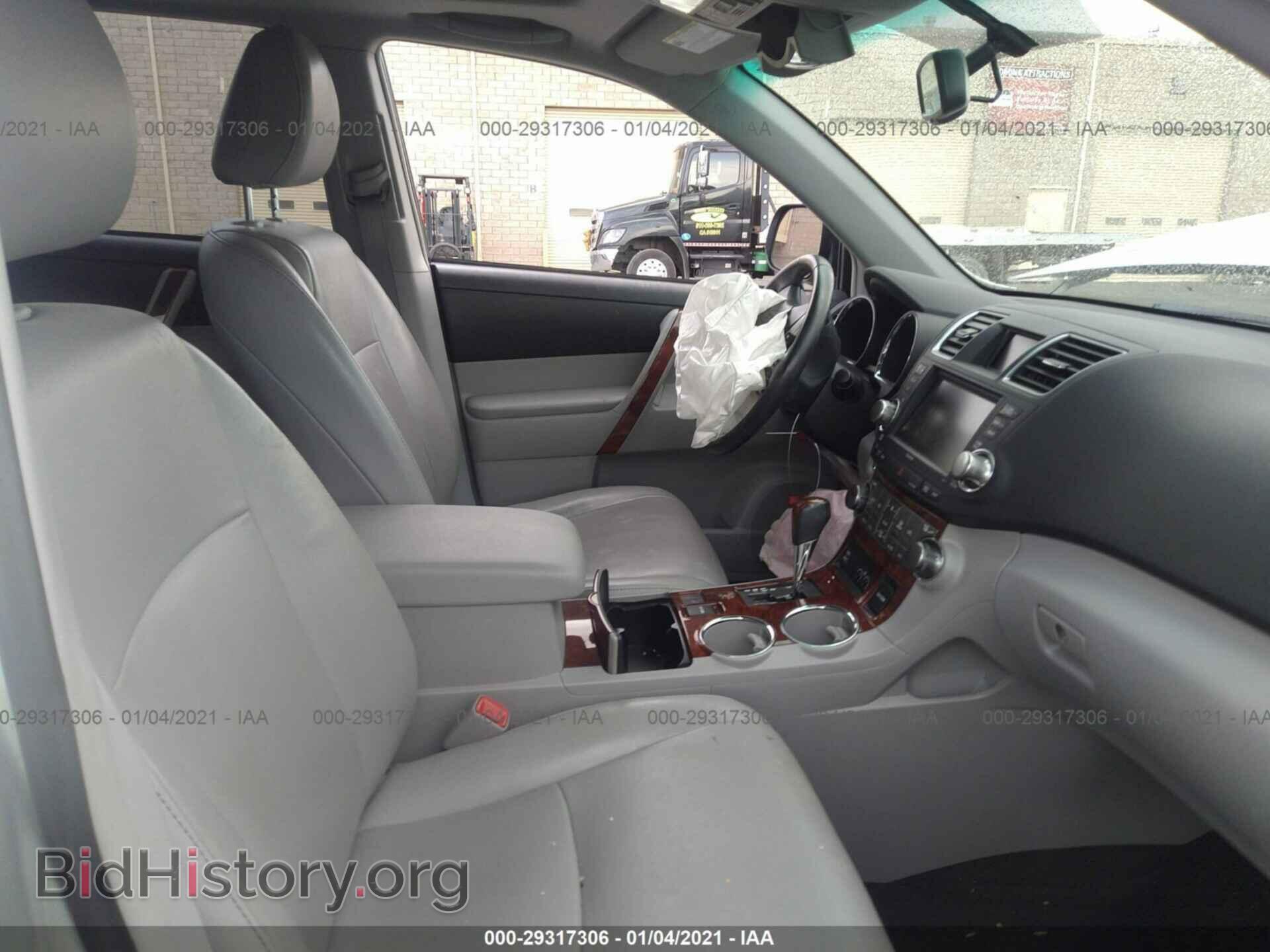 2012 TOYOTA HIGHLANDER - VIN: 5TDYK3EH0CS064666 - Фото 5