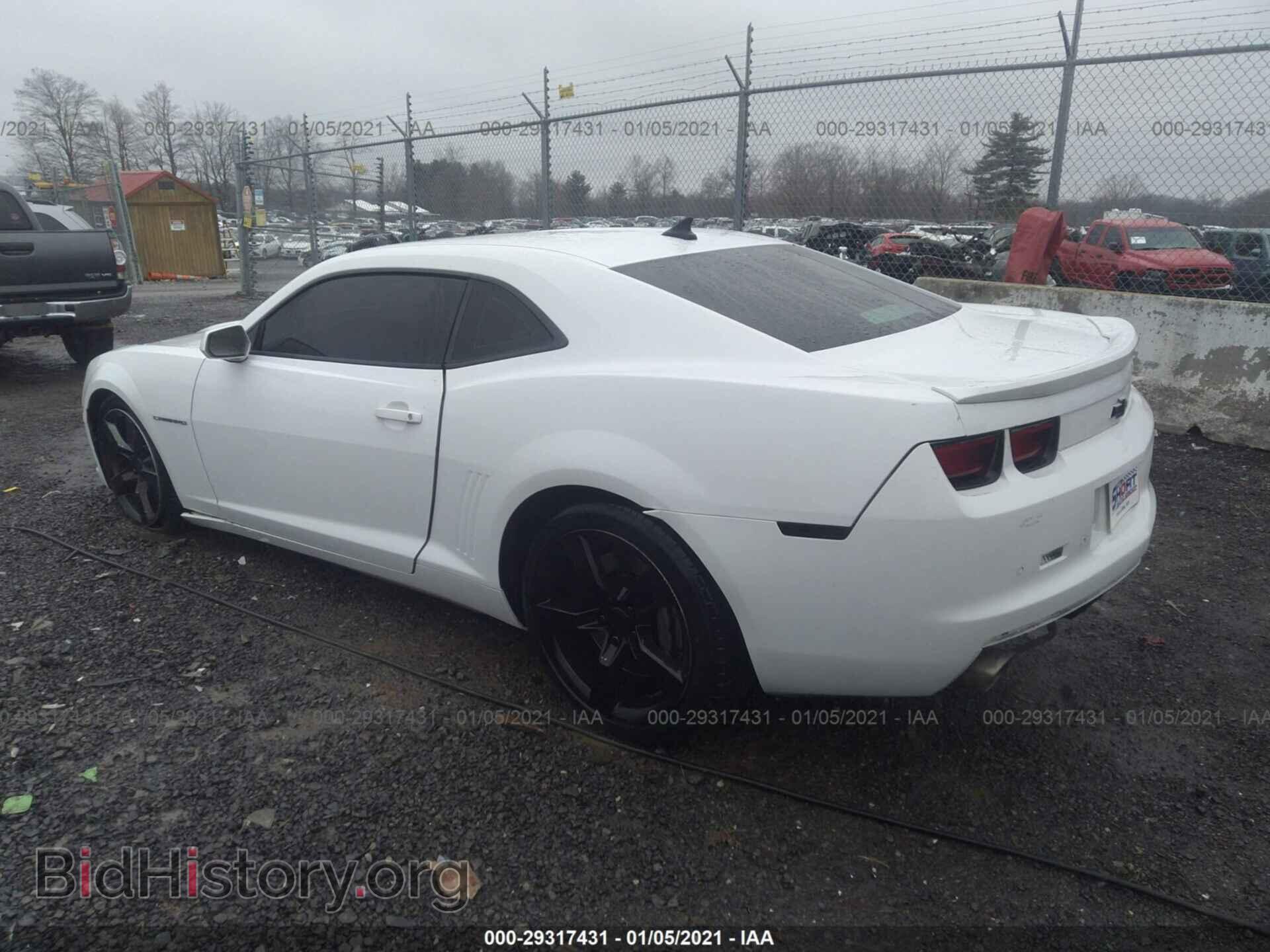 2011 CHEVROLET CAMARO - VIN: 2G1FT1EW1B9103398 - Фото 3