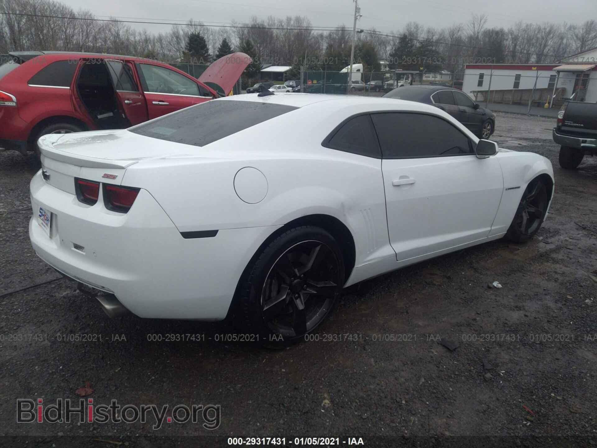 2011 CHEVROLET CAMARO - VIN: 2G1FT1EW1B9103398 - Фото 4
