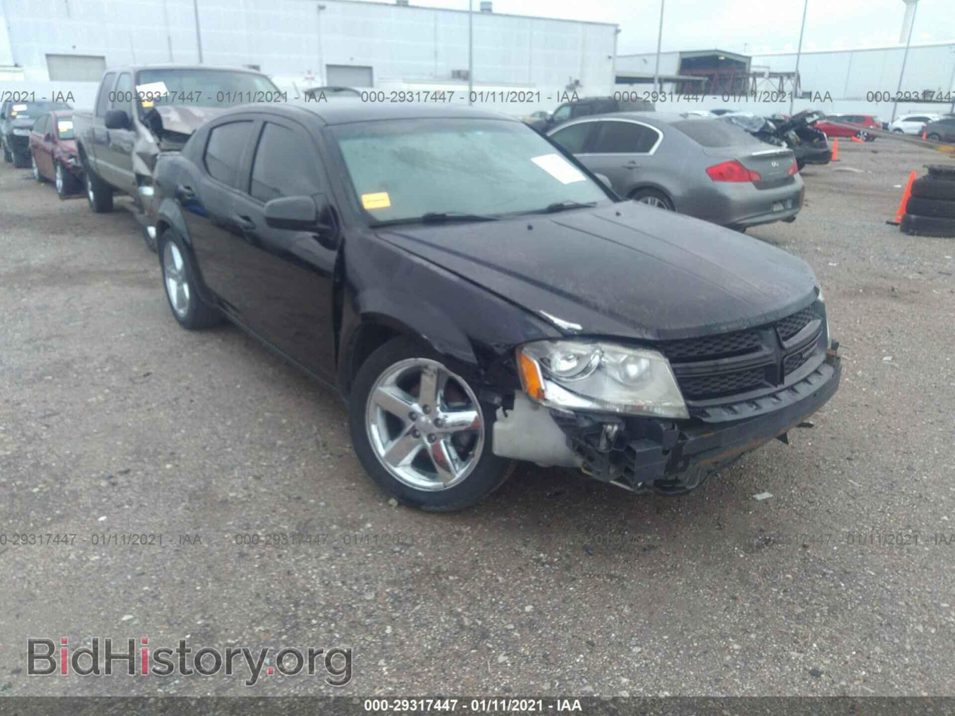 Photo 1C3CDZCB9CN312431 - DODGE AVENGER 2012