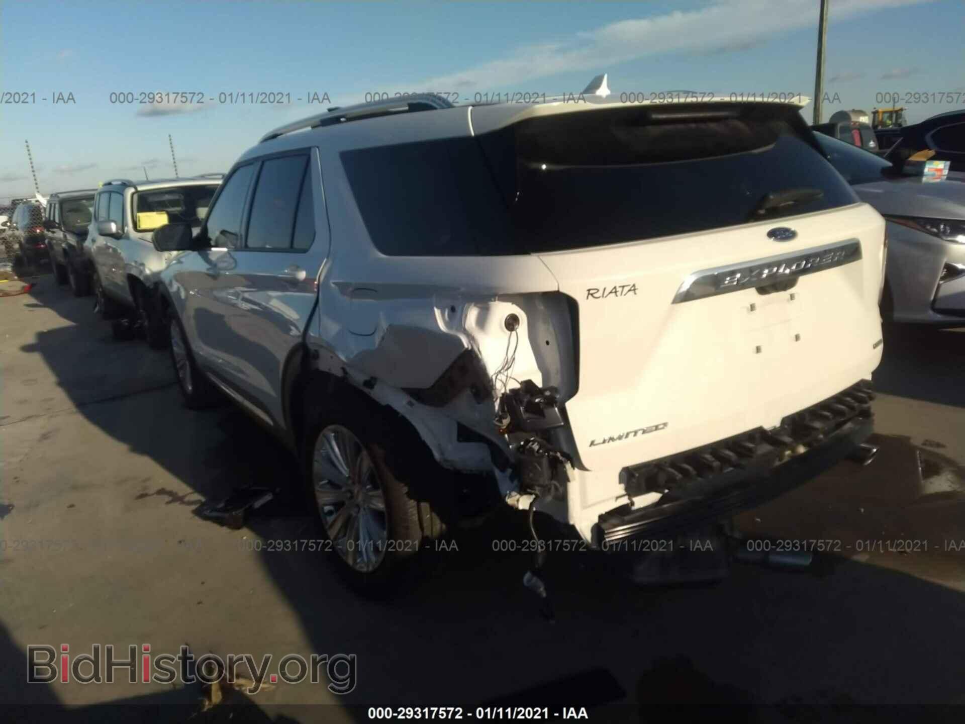 2020 FORD EXPLORER - VIN: 1FMSK7FH8LGB16014 - Photo 3